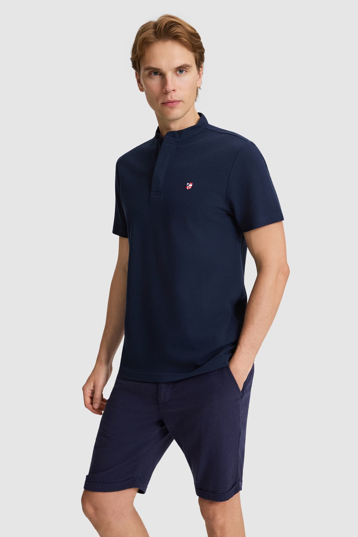 تیشرت مردانه U.S. Polo Assn. سرمهای فیت رگولار یقه هاکیم مدل 50326980-VR033 تیشرت مردانه U.S. Polo Assn. سرمهای فیت رگولار یقه هاکیم مدل 50326980-VR033