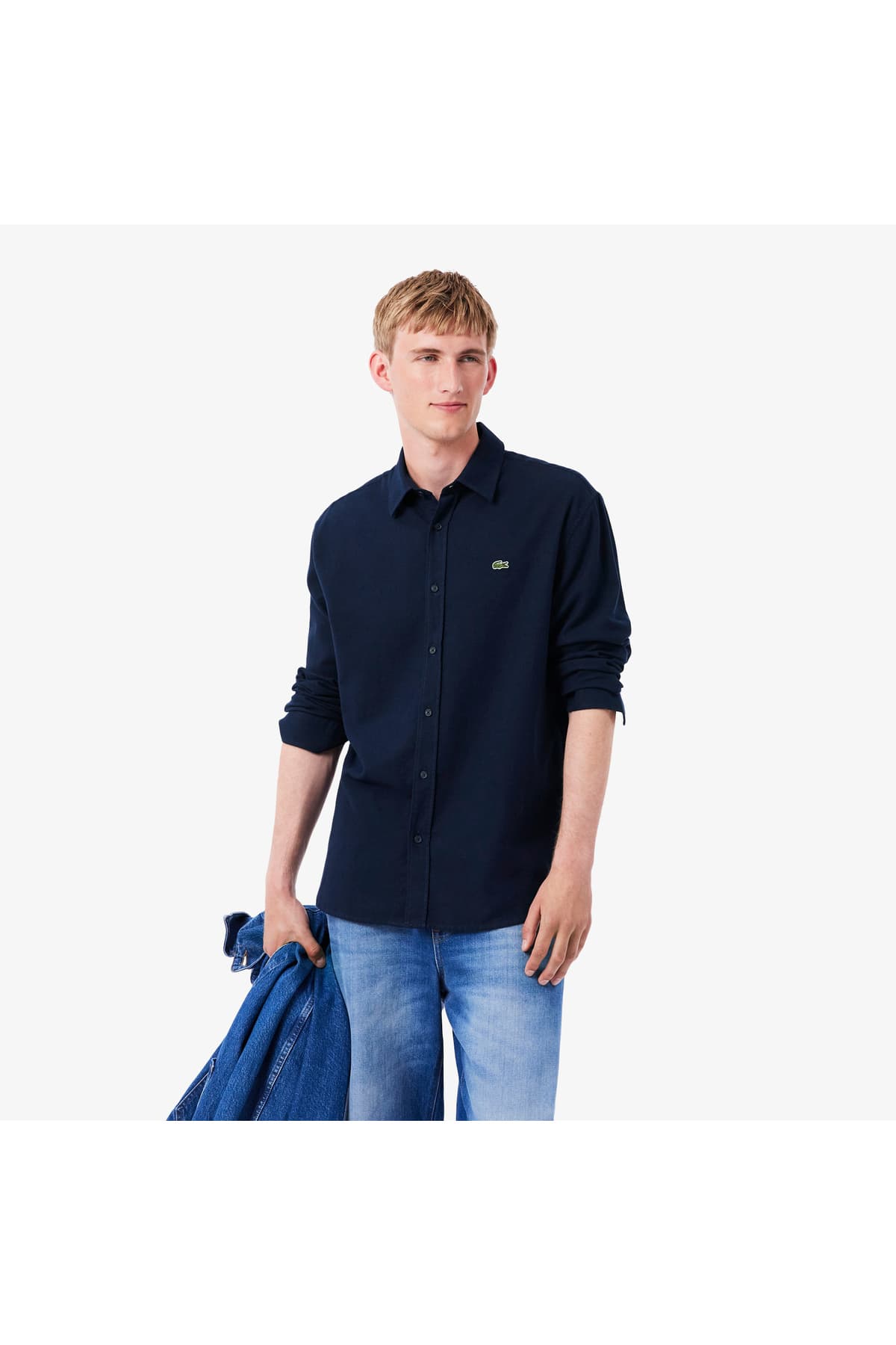 پیراهن مردانه لاکاست مدل فیت معمولی bordo پیراهن مردانه لاکاست مدل فیت معمولی bordo