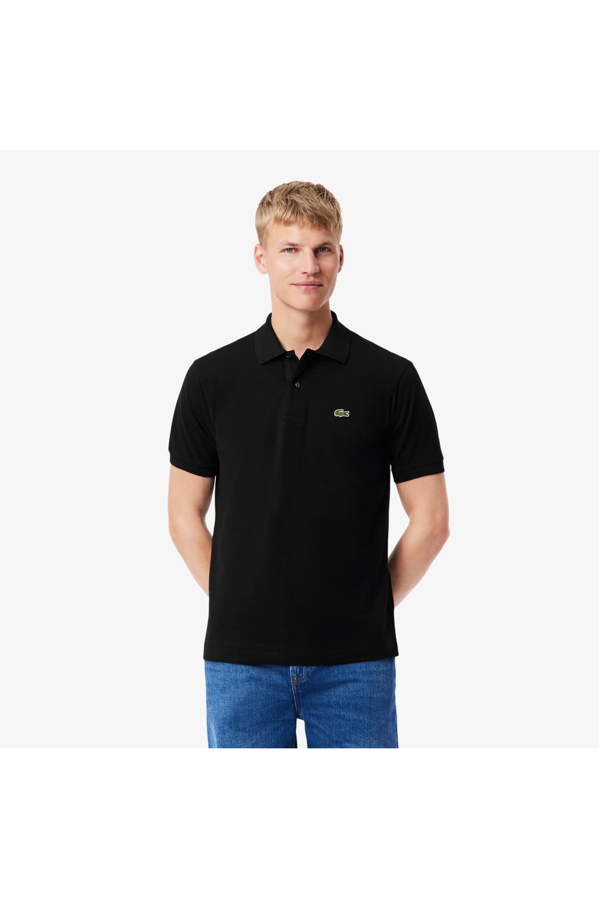 پولوشرت مردانه Lacoste فیت کلاسیک مشکی مدل L.12.12 پولوشرت مردانه Lacoste فیت کلاسیک مشکی مدل L.12.12