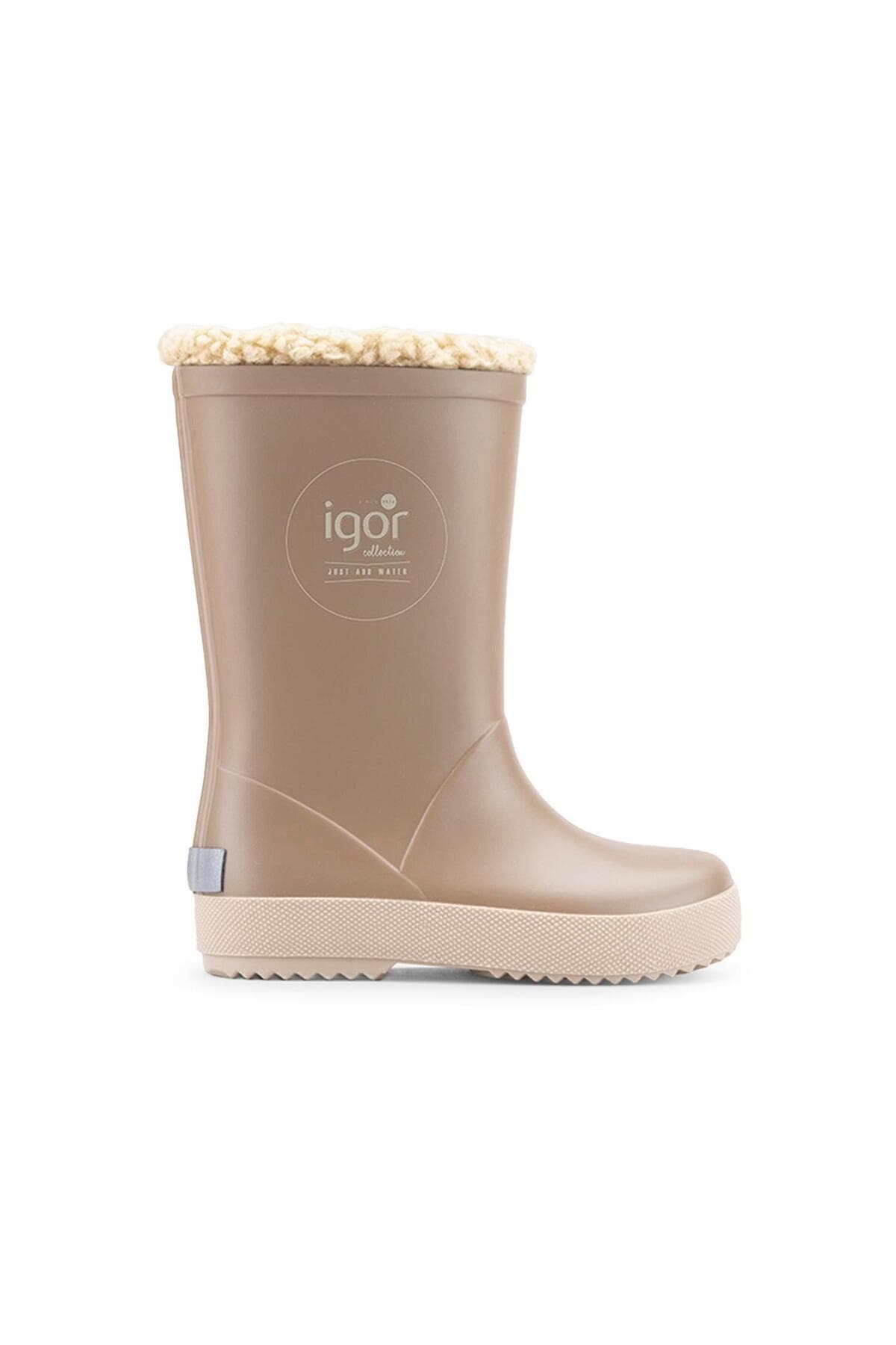چکمه بارانی IGOR با آستر کُرکی Splash Dk مدل W10293 بژ چکمه بارانی IGOR با آستر کُرکی Splash Dk مدل W10293 بژ