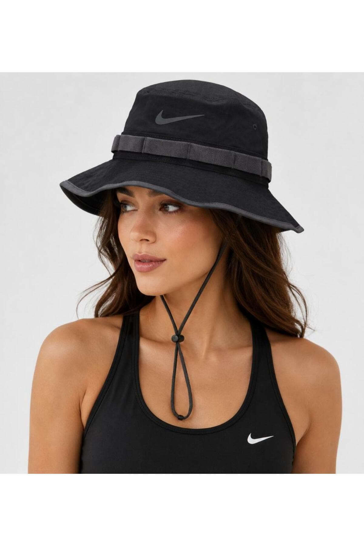 کلاه باکت یونیسکس Nike مشکی Dri-FIT Apex کلاه باکت یونیسکس Nike مشکی Dri-FIT Apex