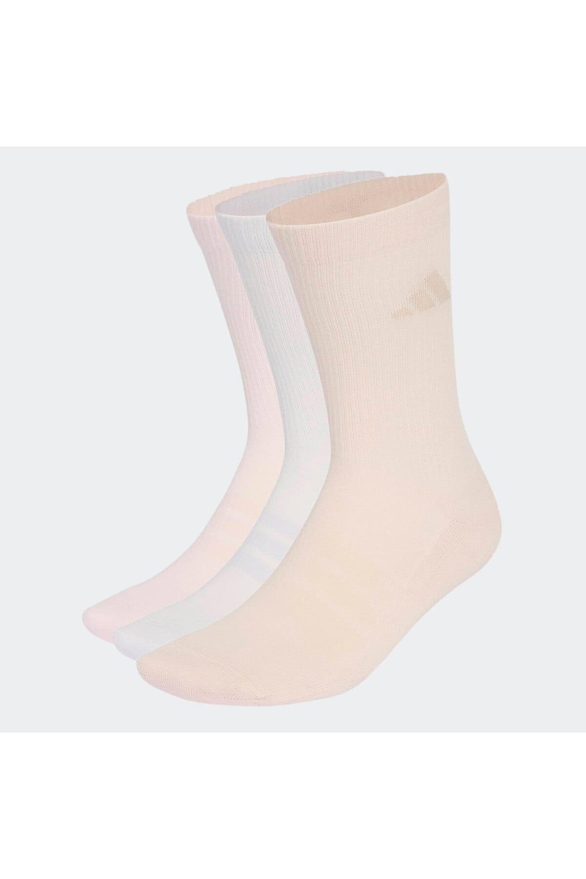 جوراب زنانه adidas Cushioned Sportswear Crew 3 عددی مدل KQ6761 جوراب زنانه adidas Cushioned Sportswear Crew 3 عددی مدل KQ6761