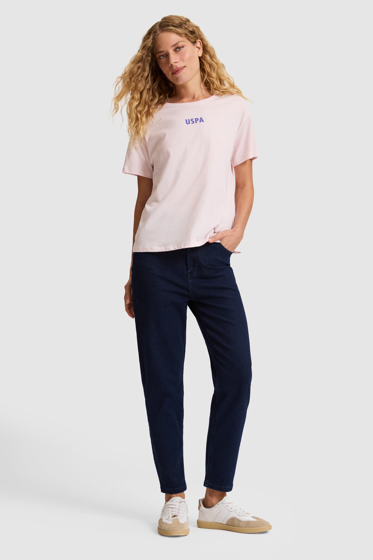 شلوار جین زنانه U.S. Polo Assn. بنفش مدل 50325217-DN0013 شلوار جین زنانه U.S. Polo Assn. بنفش مدل 50325217-DN0013