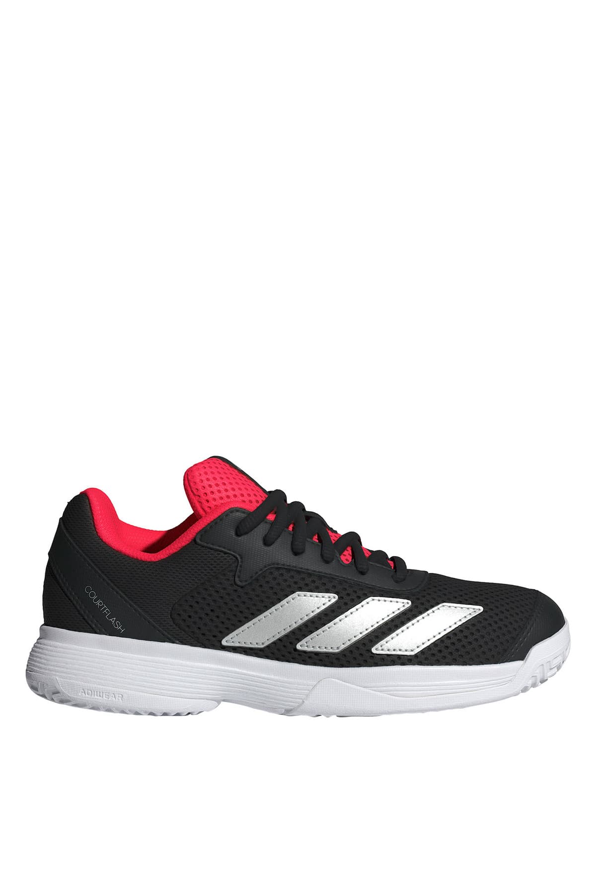 کفش تنیس پسرانه adidas مشکی مدل JR4451-Courtflash K کفش تنیس پسرانه adidas مشکی مدل JR4451-Courtflash K