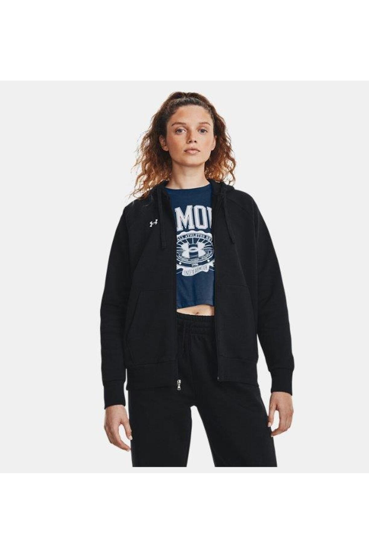هودی زنانه زیپدار Under Armour مدل UA Rival Fleece FZ هودی زنانه زیپدار Under Armour مدل UA Rival Fleece FZ