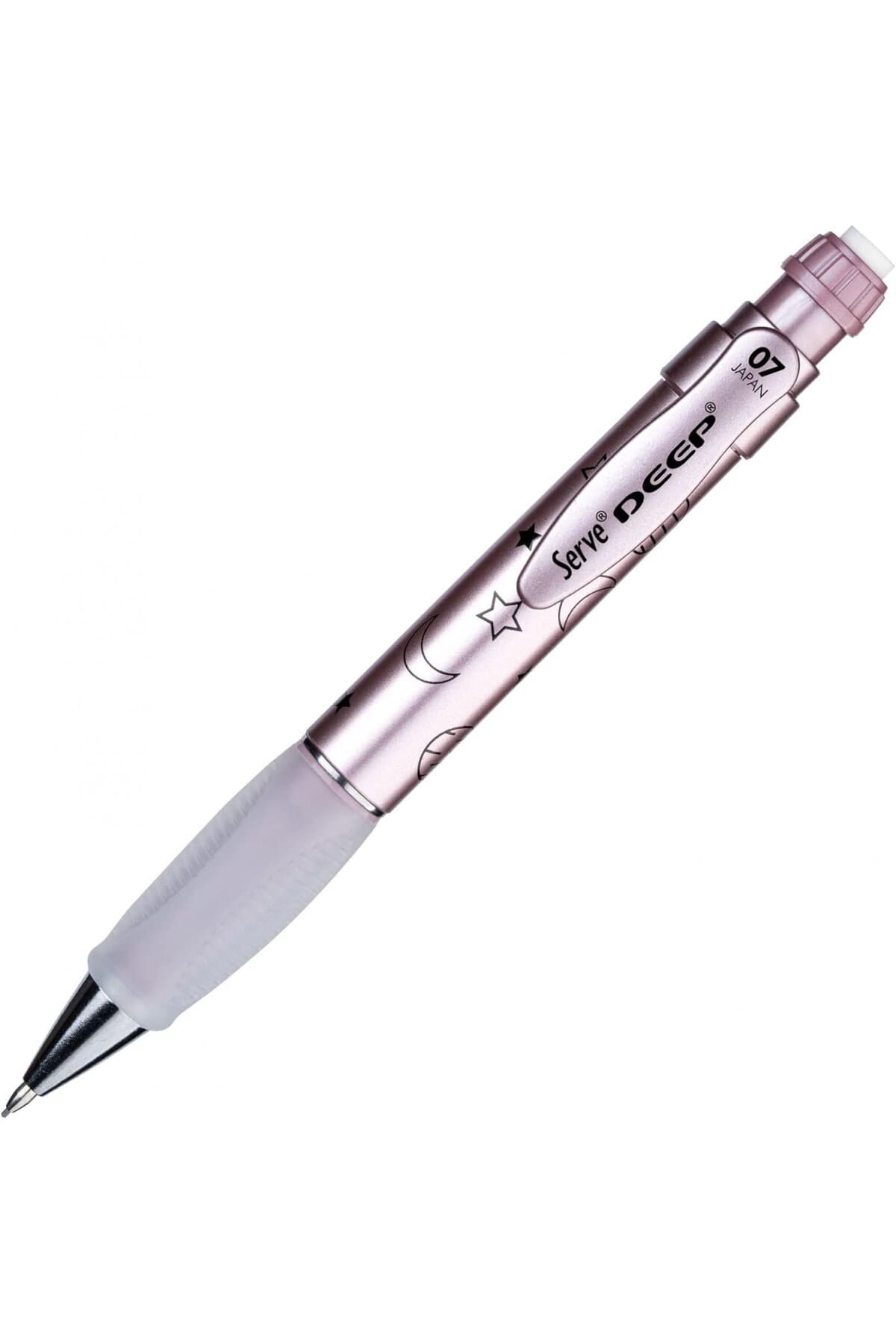 مداد نوکی Serve طرح ماه و ستاره صورتی مدل Deep Uzay 0.7mm مداد نوکی Serve طرح ماه و ستاره صورتی مدل Deep Uzay 0.7mm