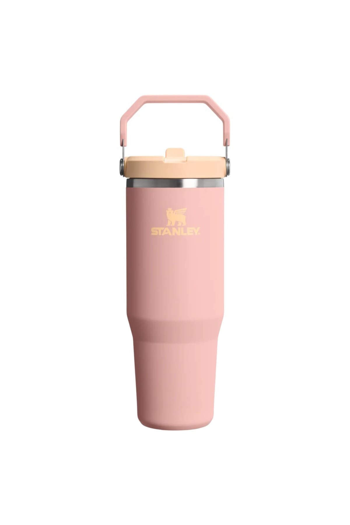 تامبلر Stanley Buz Akışı Flip Straw 0.89L / 30oz رنگ هلویی گلی تامبلر Stanley Buz Akışı Flip Straw 0.89L / 30oz رنگ هلویی گلی