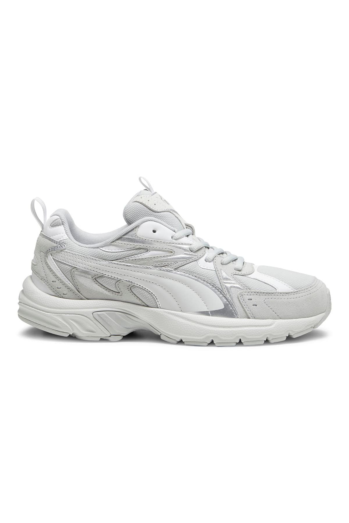 کفش کتانی مردانه Puma Milenio Tech جیر سفید مدل 39348902 کفش کتانی مردانه Puma Milenio Tech جیر سفید مدل 39348902