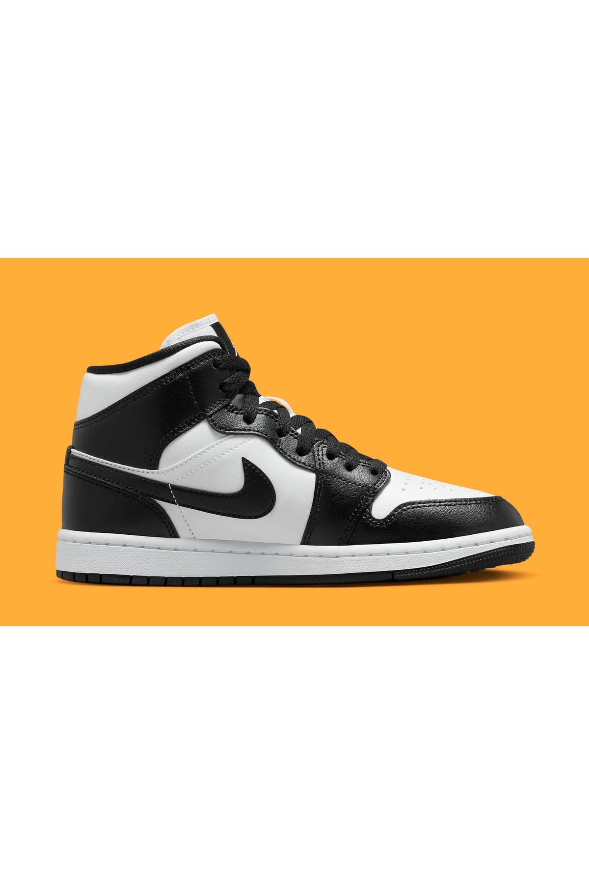 کفش بسکتبال یونیسکس Nike Air Jordan 1 Mid Panda مدل DV0991-101 کفش بسکتبال یونیسکس Nike Air Jordan 1 Mid Panda مدل DV0991-101