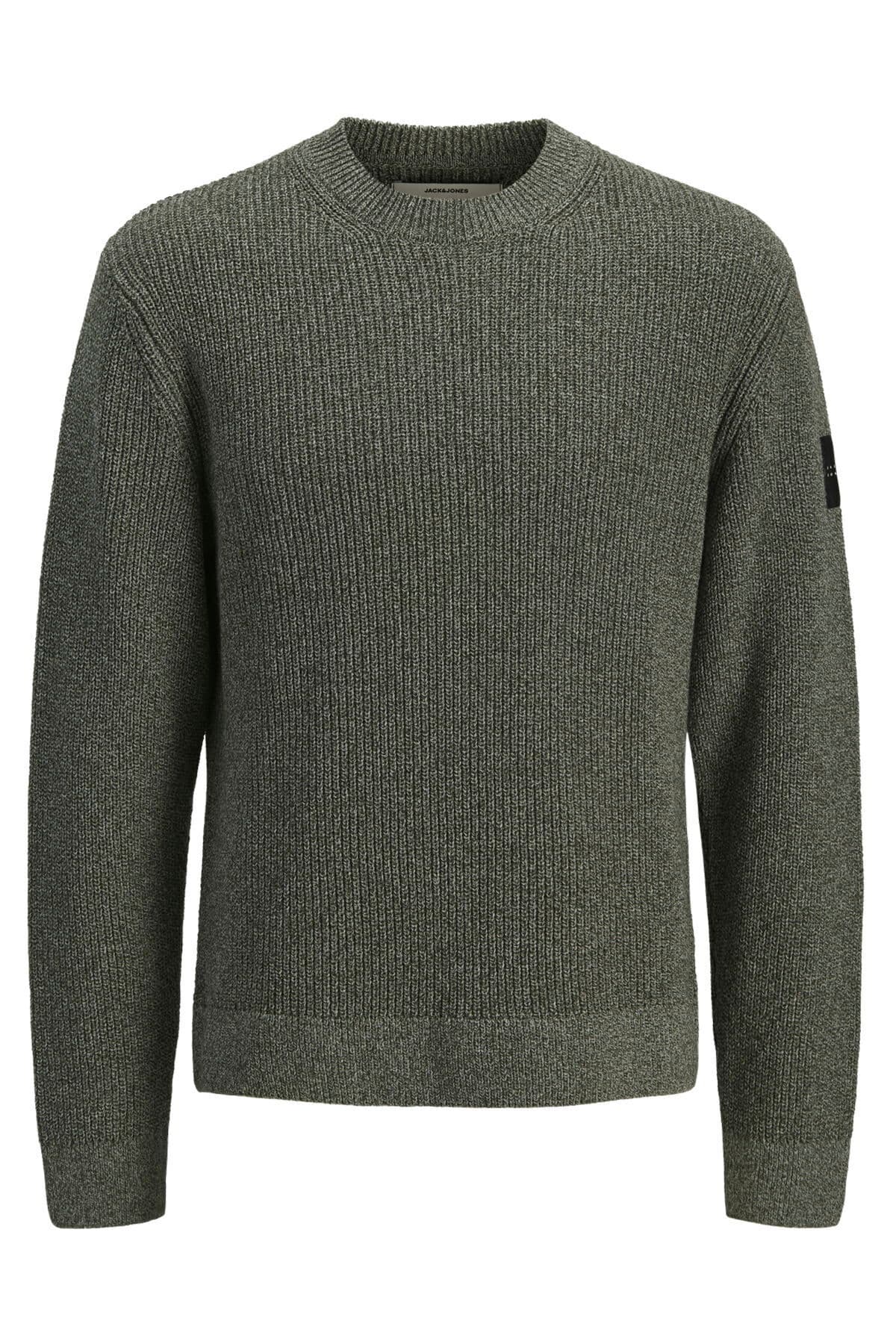 پلیور مردانه Jack & Jones بافت یقه گرد سایز بزرگ Fusion پلیور مردانه Jack & Jones بافت یقه گرد سایز بزرگ Fusion
