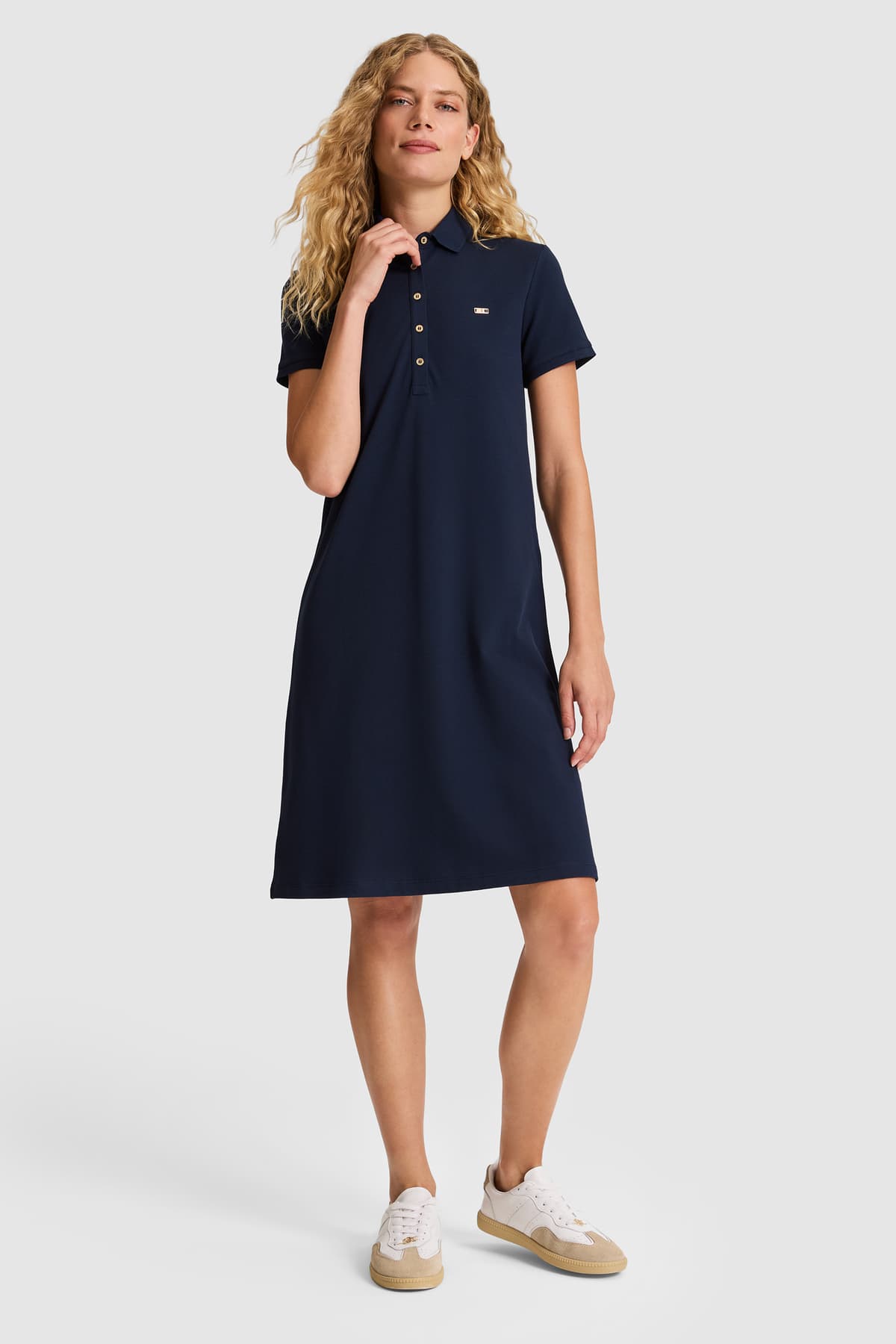 پیراهن بافت زنانه U.S. Polo Assn. سرمهای مدل 50323538-VR033 پیراهن بافت زنانه U.S. Polo Assn. سرمهای مدل 50323538-VR033