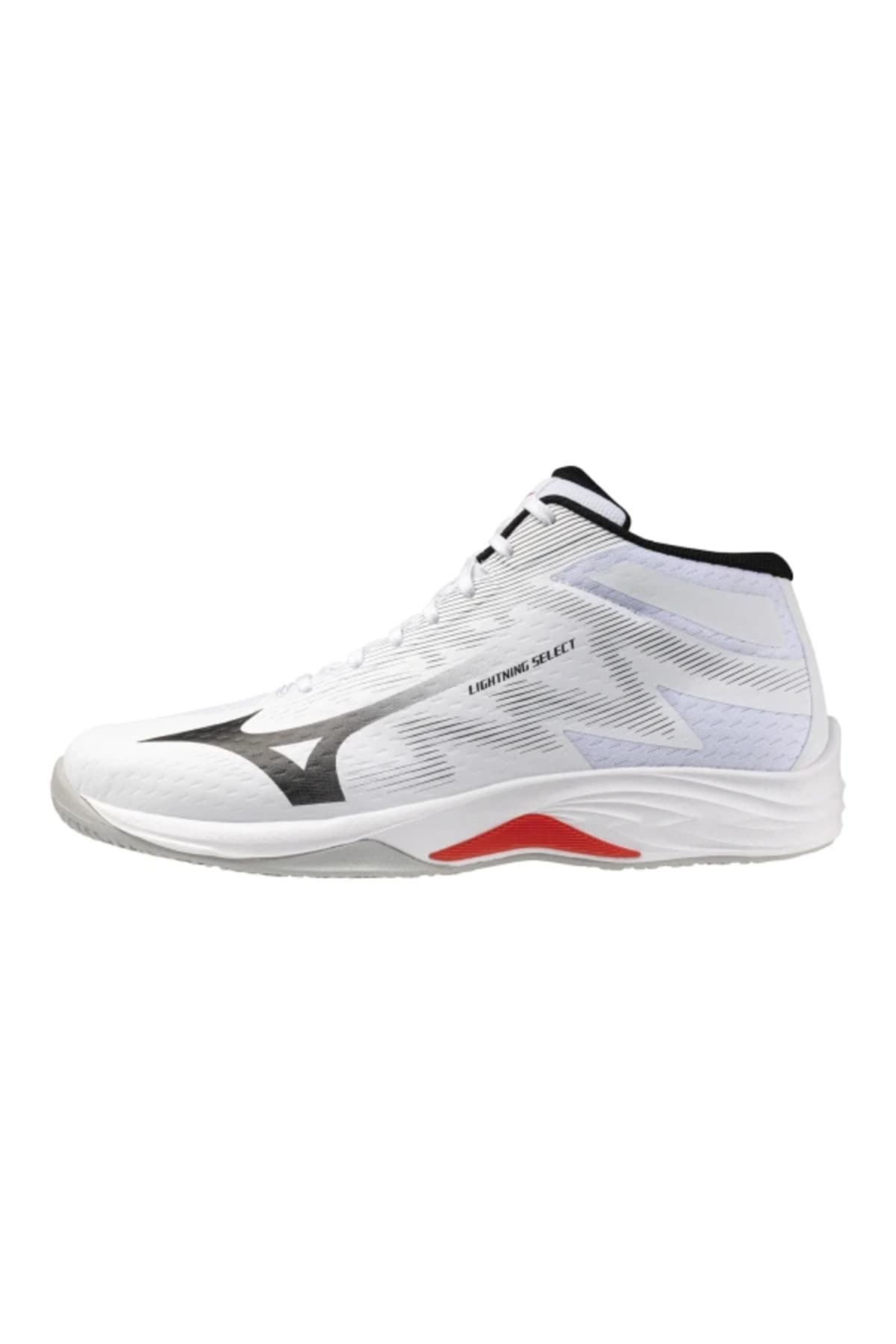 کفش والیبال یونیسکس Mizuno مدل Lightning Select MID سفید و مشکی کفش والیبال یونیسکس Mizuno مدل Lightning Select MID سفید و مشکی