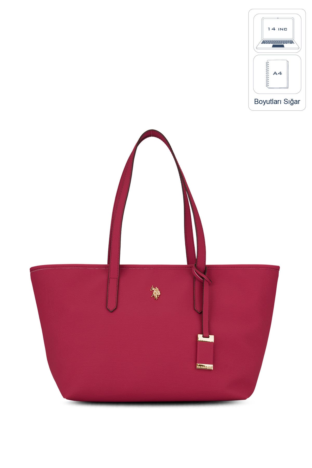 کیف دوشی زنانه U.S. Polo Assn. سرمهای-زرشکی مدل Us25655 کیف دوشی زنانه U.S. Polo Assn. سرمهای-زرشکی مدل Us25655