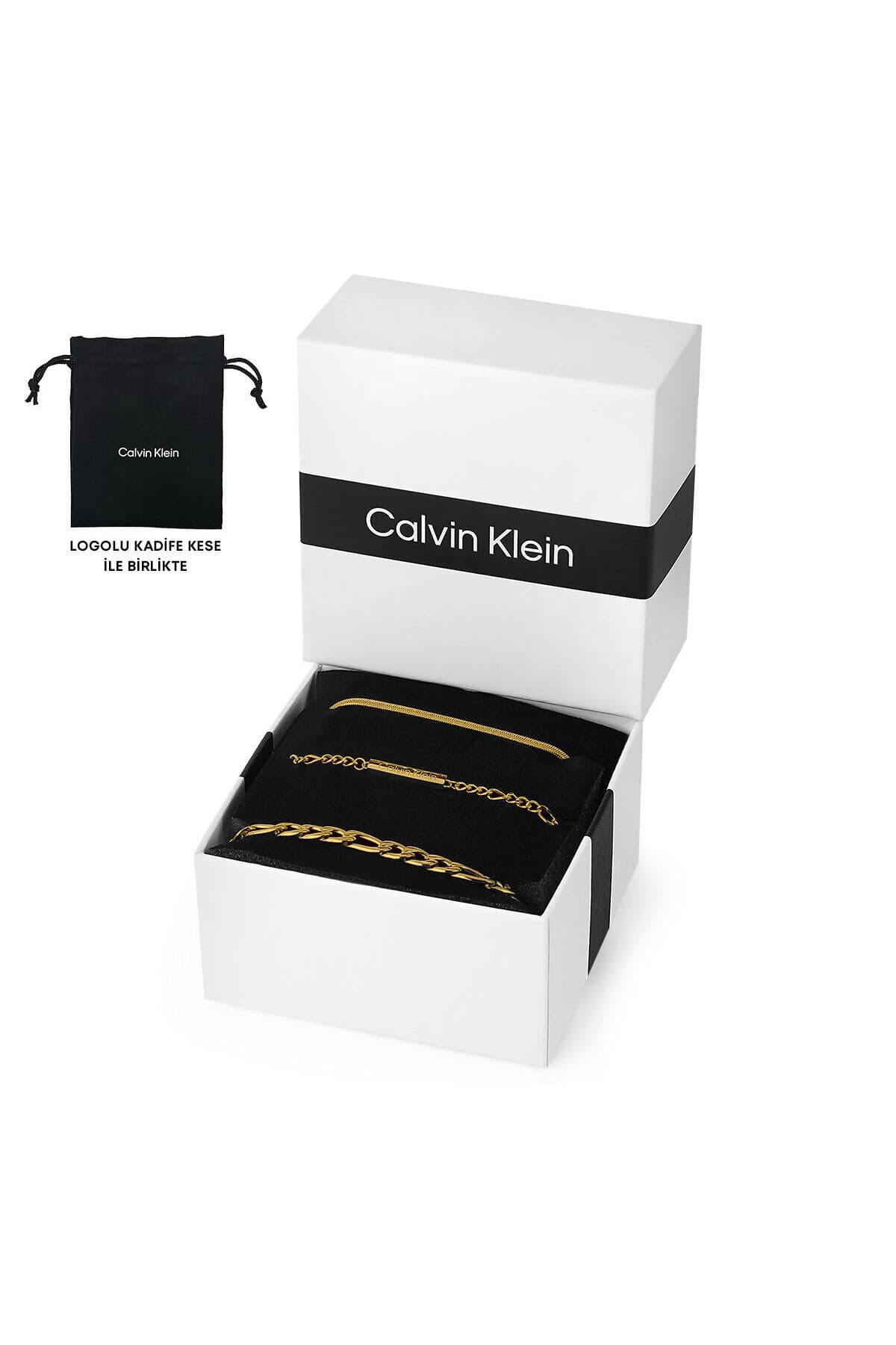 ست دستبند Calvin Klein مدل CKJ35700003 ست دستبند Calvin Klein مدل CKJ35700003