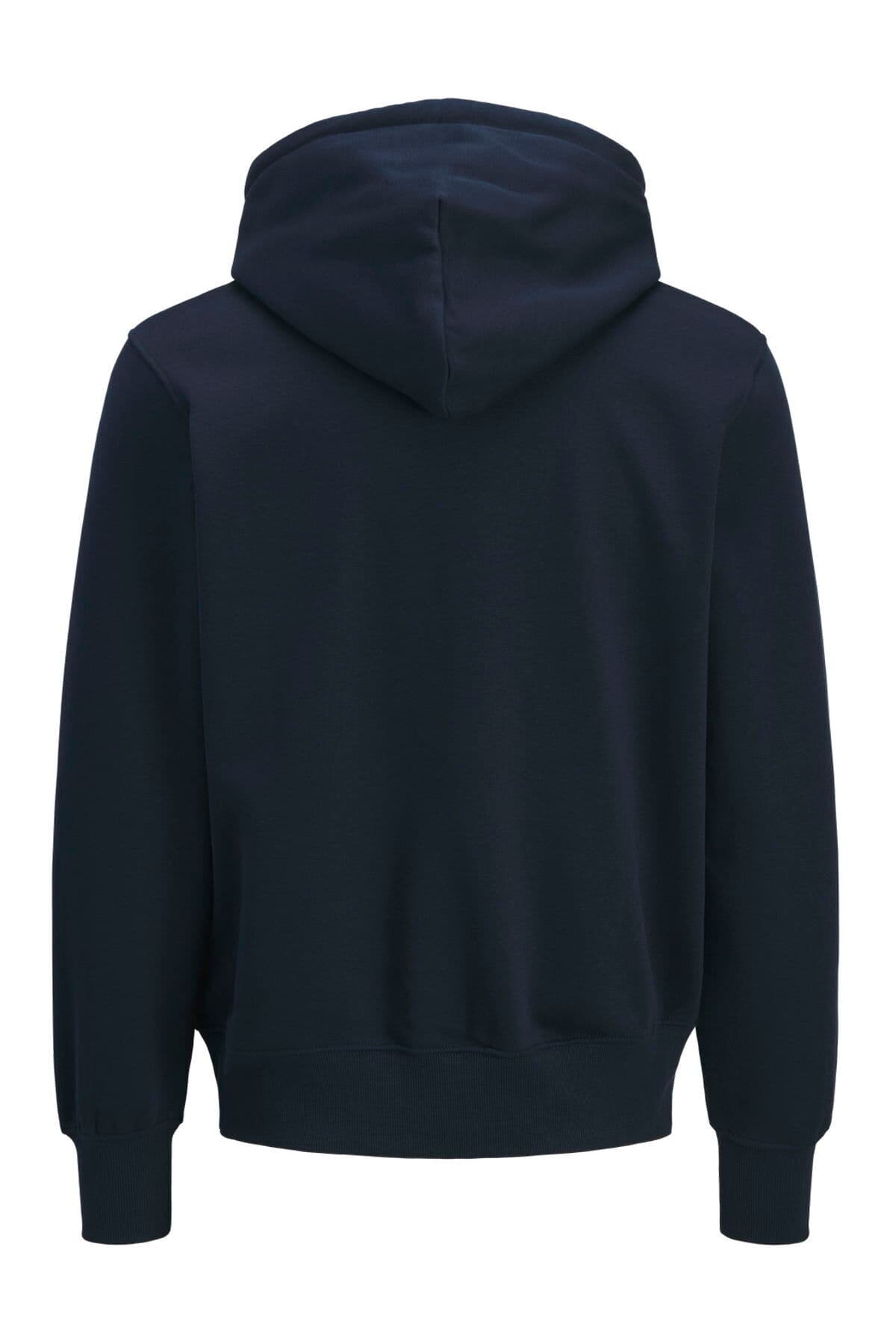 سوئیشرت مردانه Jack & Jones سایز بزرگ چاپ سینه Regular Fit مدل Frederiksberg سوئیشرت مردانه Jack & Jones سایز بزرگ چاپ سینه Regular Fit مدل Frederiksberg