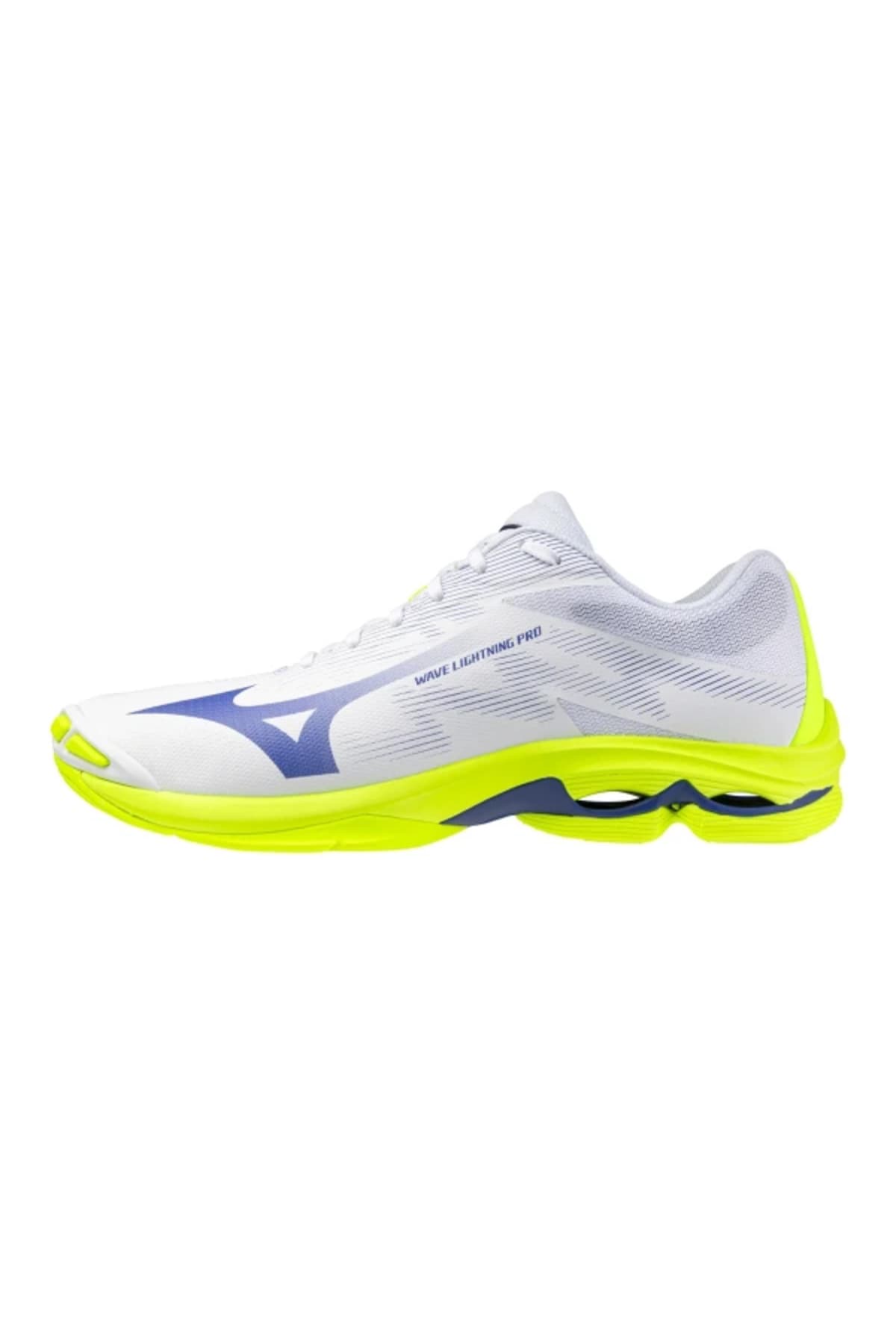کفش والیبال یونیسکس Mizuno Wave Lightning Pro سفید / زرد کفش والیبال یونیسکس Mizuno Wave Lightning Pro سفید / زرد