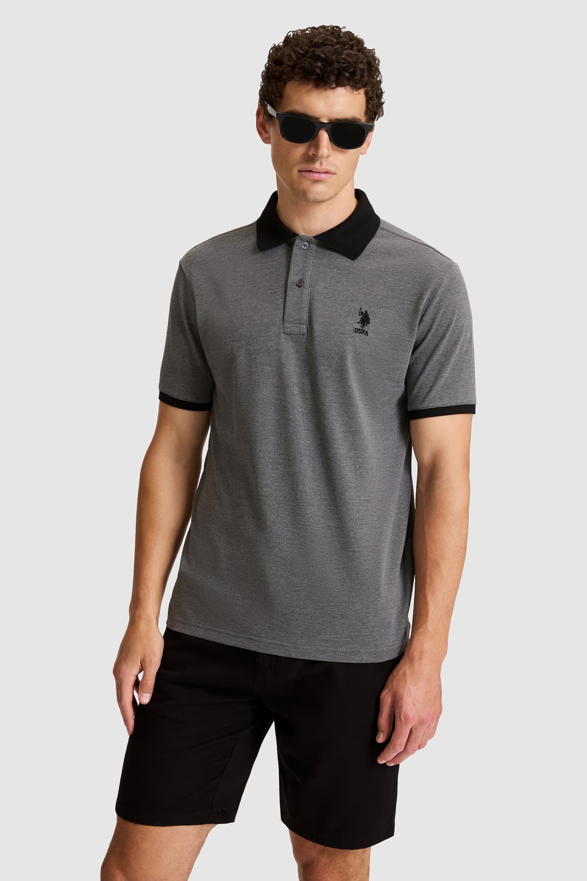 تیشرت یقه پولو مردانه U.S. Polo Assn. سرمهای فیت معمولی مدل 50326978-VR033 تیشرت یقه پولو مردانه U.S. Polo Assn. سرمهای فیت معمولی مدل 50326978-VR033