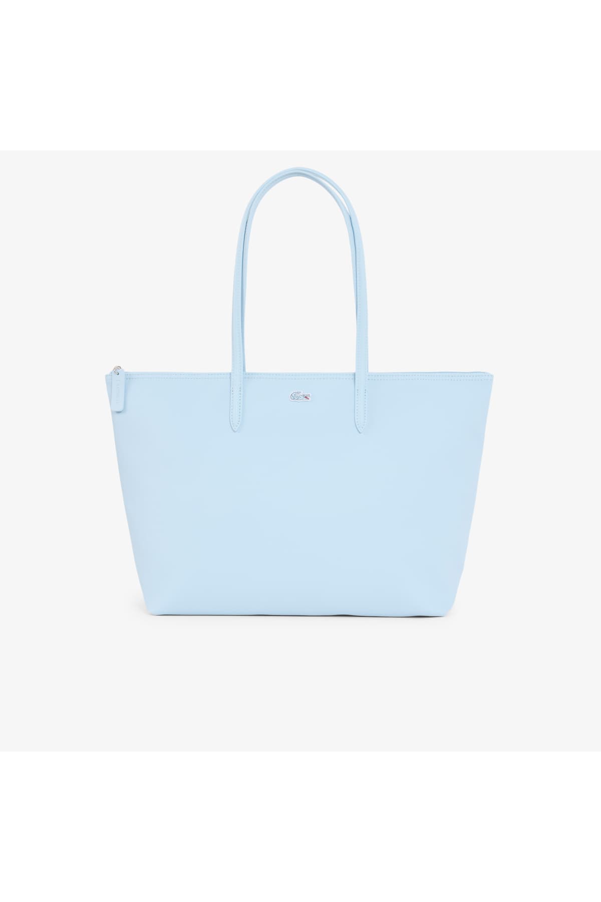 کیف دوشی زنانه Lacoste L.12.12 بزرگ آبی روشن کیف دوشی زنانه Lacoste L.12.12 بزرگ آبی روشن