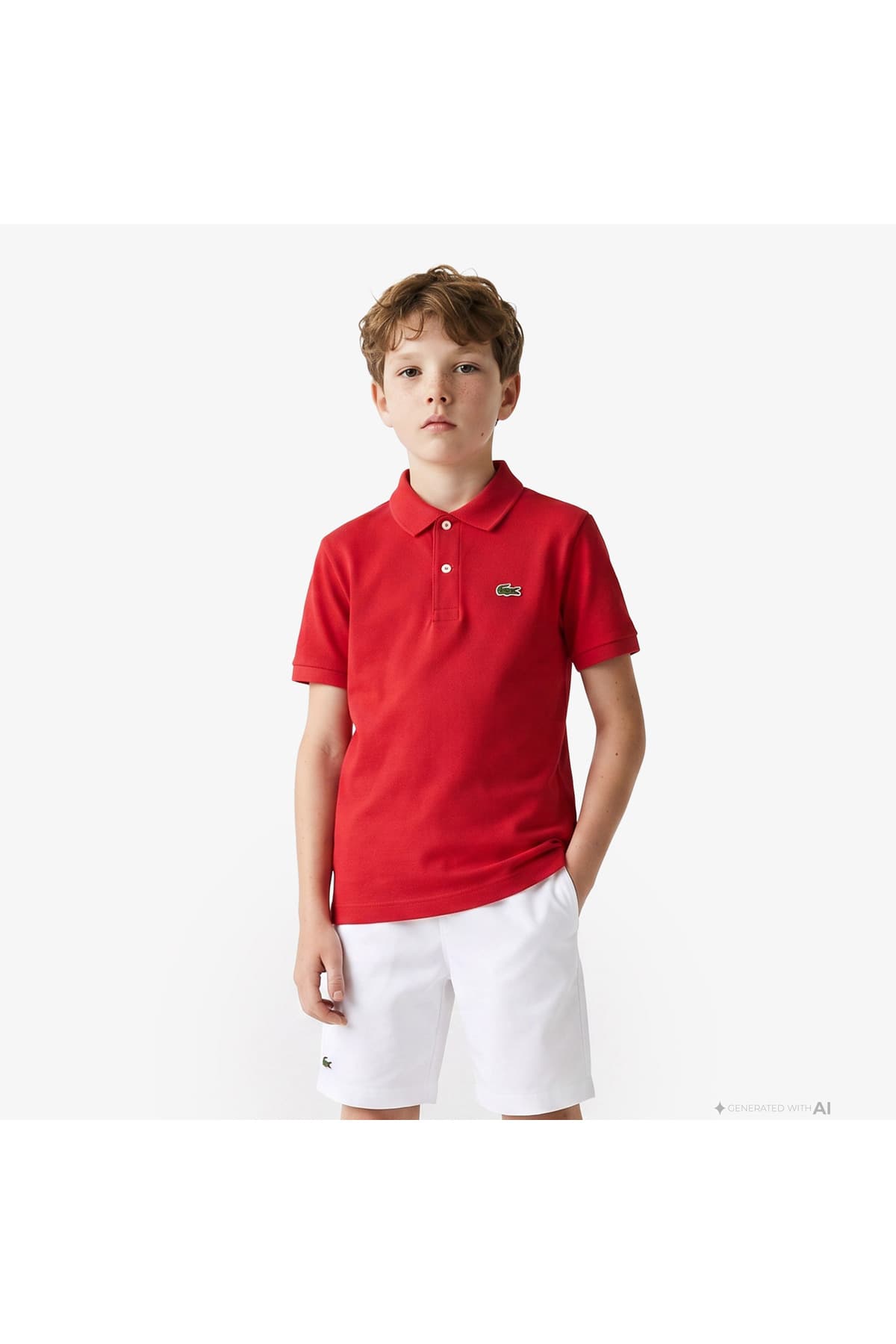 پولوشرت بچگانه Lacoste قرمز پولوشرت بچگانه Lacoste قرمز