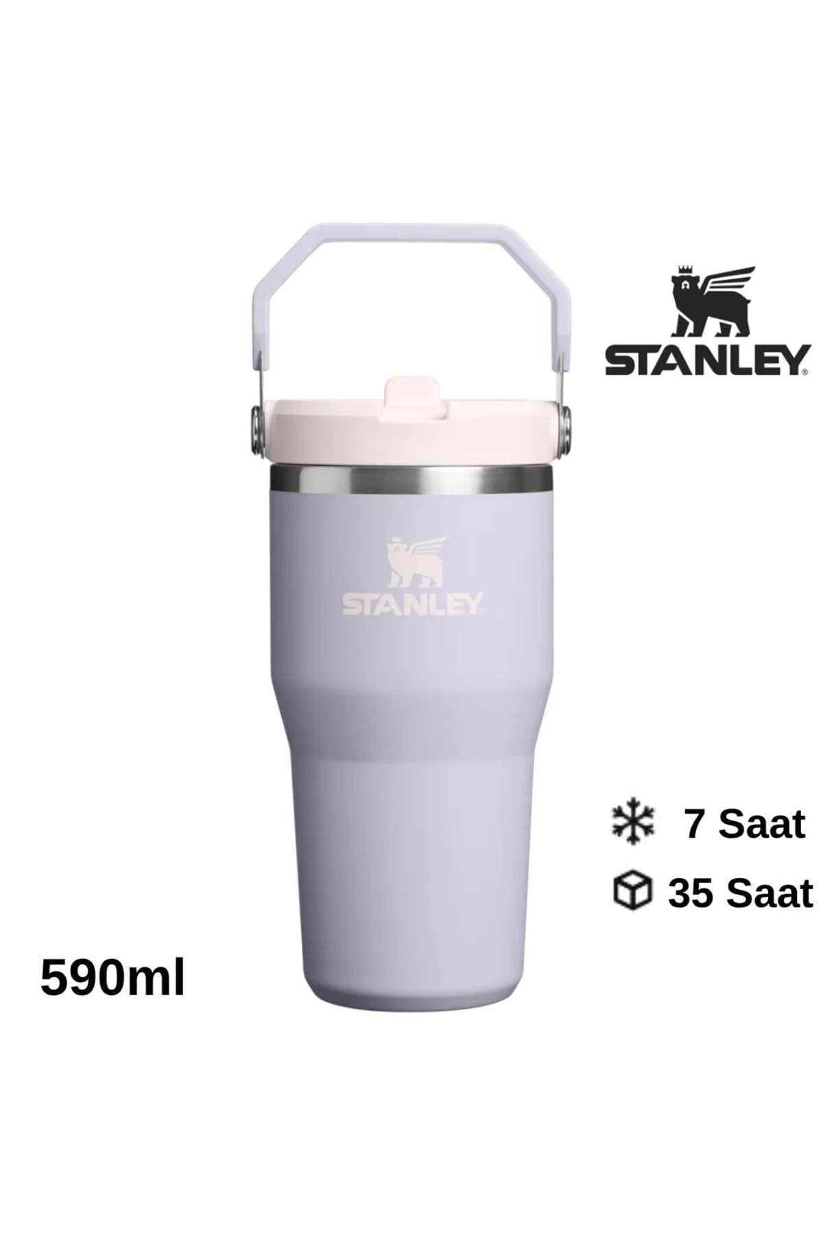 لیوان Stanley Buz Akışı Flip Straw 2.0 بنفش غباری 0.6L / 20oz لیوان Stanley Buz Akışı Flip Straw 2.0 بنفش غباری 0.6L / 20oz