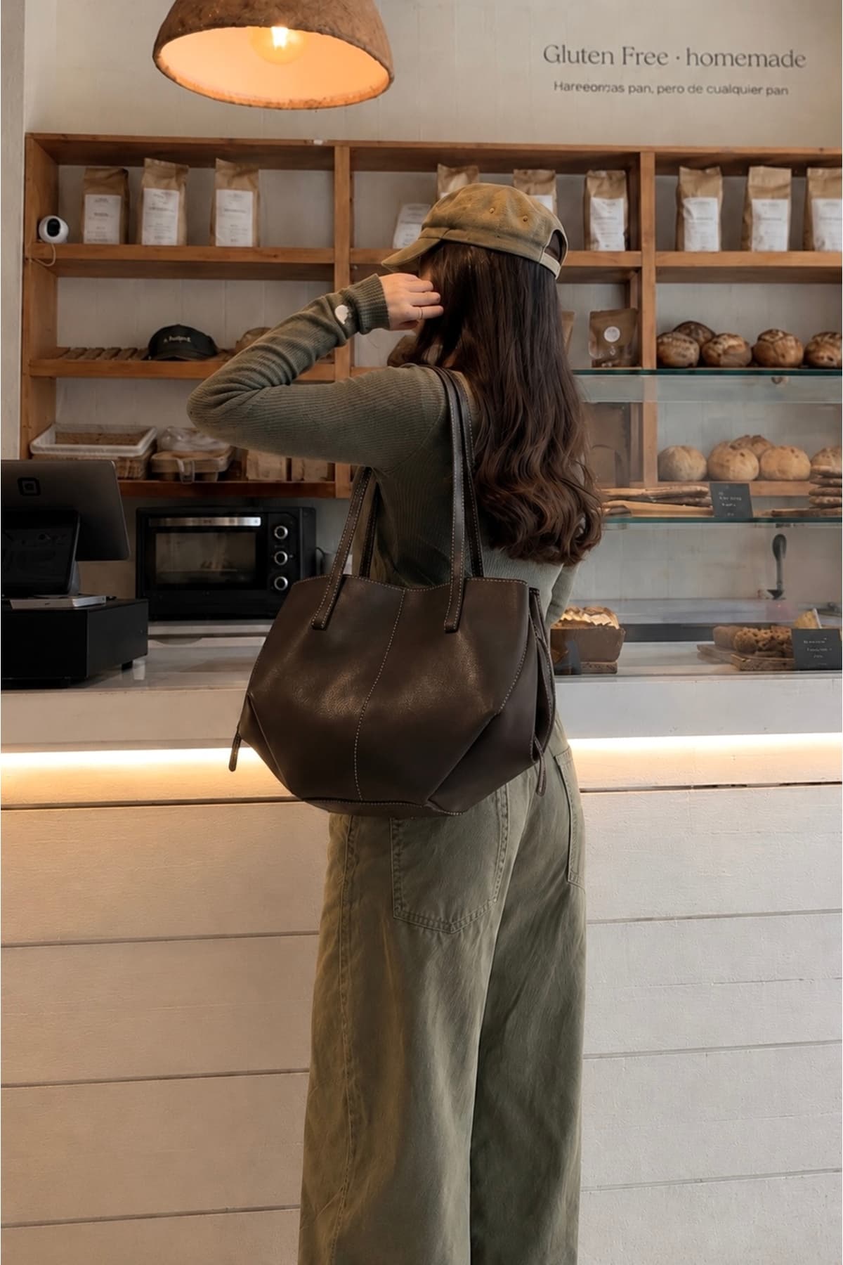 کیف زنانه Çantacımstore مدل Cyme Mini Pinterest قهوهای تلخ کیف زنانه Çantacımstore مدل Cyme Mini Pinterest قهوهای تلخ