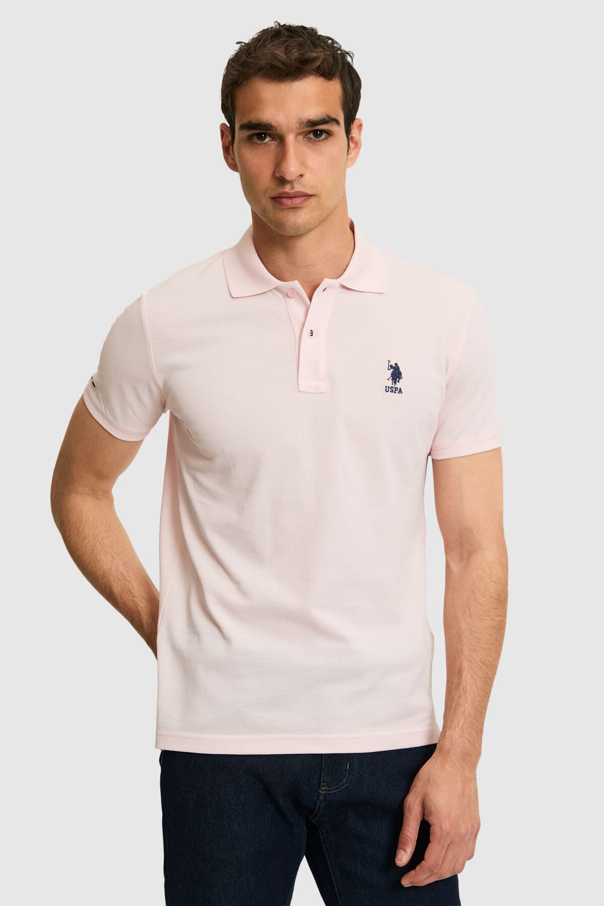 تیشرت یقه پولو مردانه U.S. Polo Assn. فیت اسلیم مشکی مدل 50322304-VR046 تیشرت یقه پولو مردانه U.S. Polo Assn. فیت اسلیم مشکی مدل 50322304-VR046