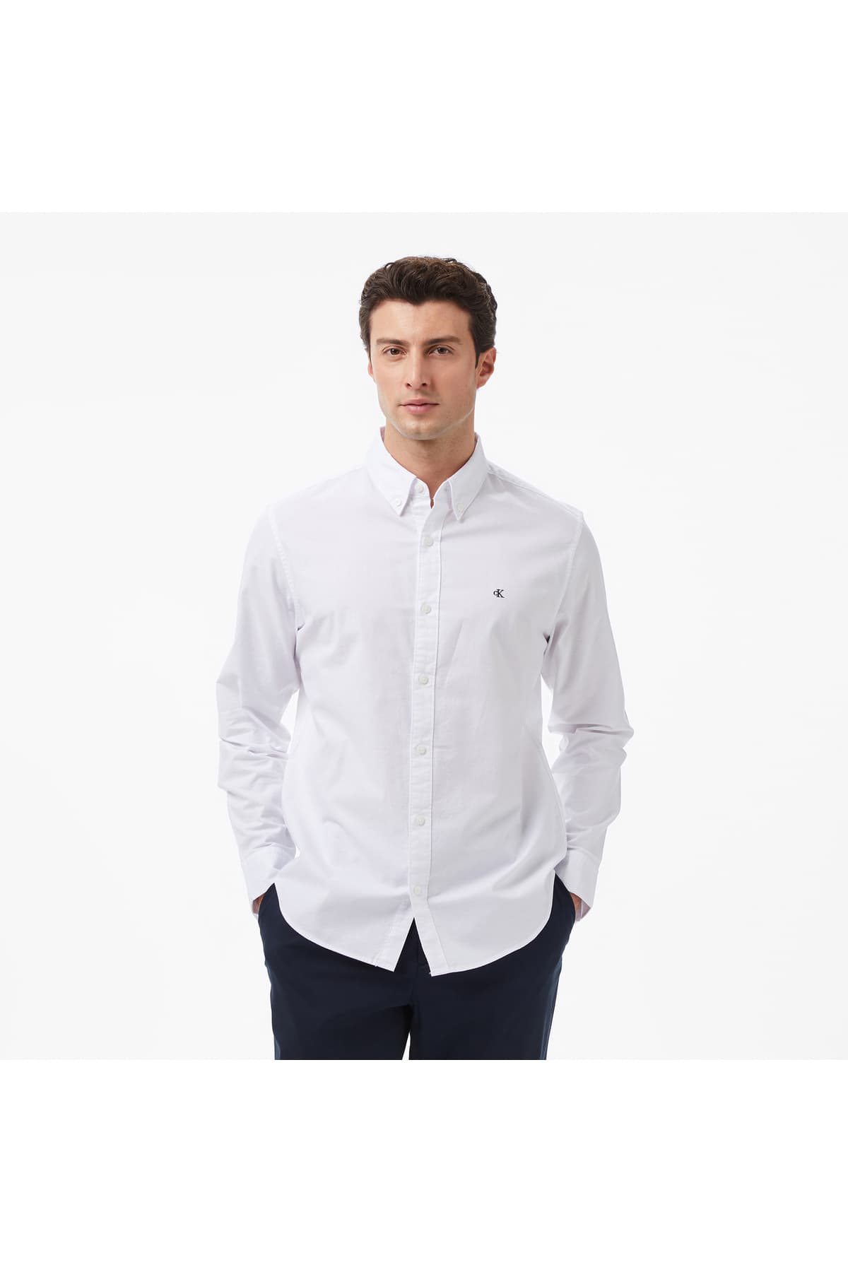 پیراهن مردانه Calvin Klein به رنگ سفید پیراهن مردانه Calvin Klein به رنگ سفید