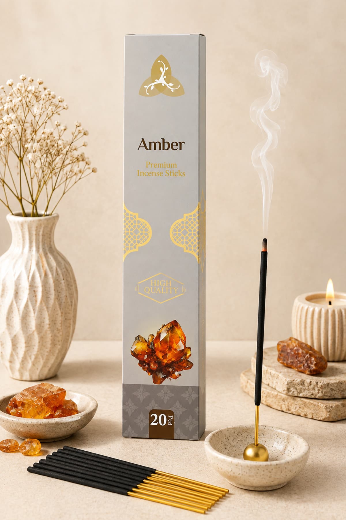 عود چوبی خوشبو OrdoVeni با رایحه Amber عود چوبی خوشبو OrdoVeni با رایحه Amber