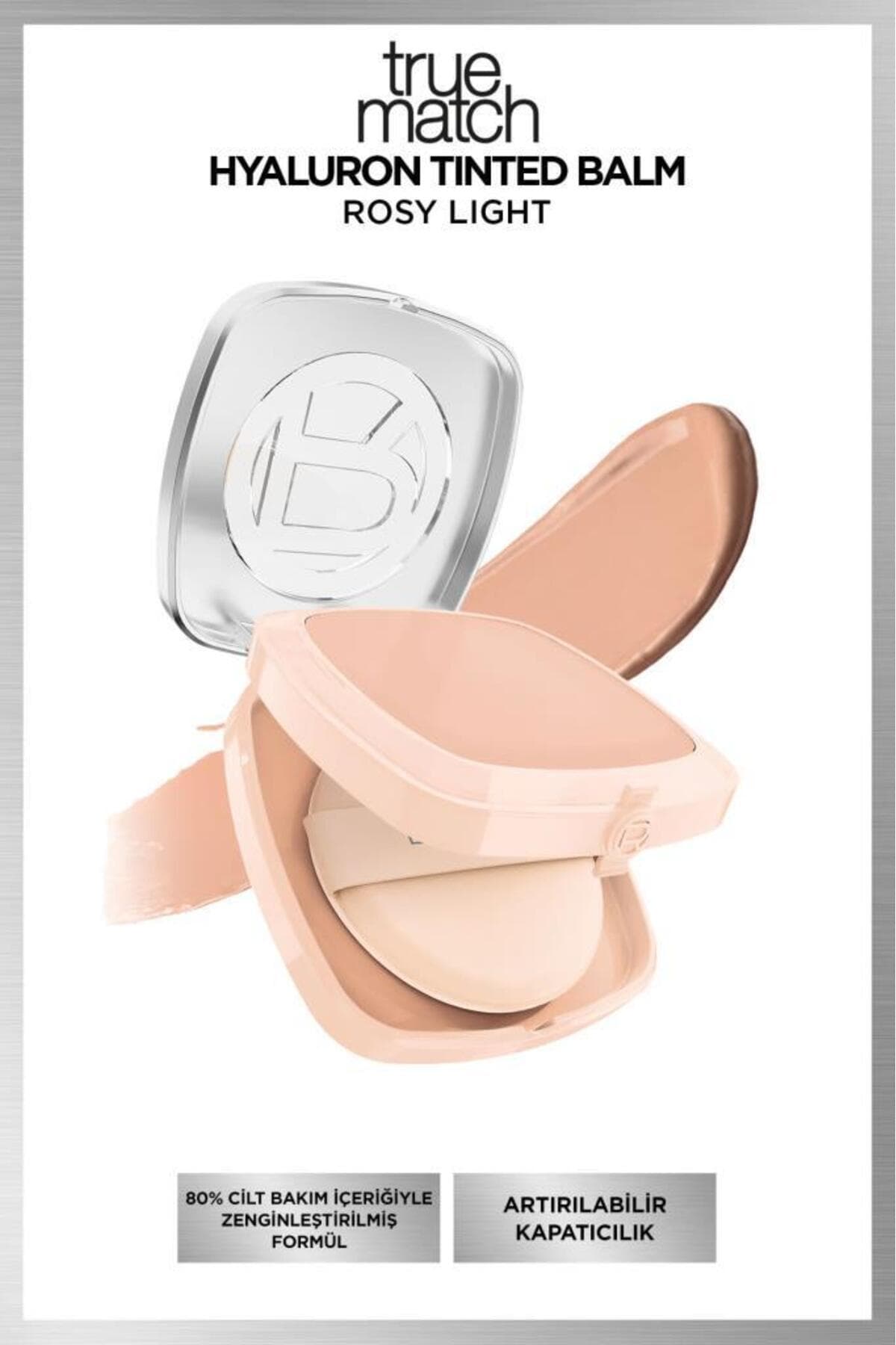 فوندیشن بالم L'Oreal Paris مدل True Match Hyaluron Tinted Balm رنگ 2 صورتی روشن فوندیشن بالم L'Oreal Paris مدل True Match Hyaluron Tinted Balm رنگ 2 صورتی روشن