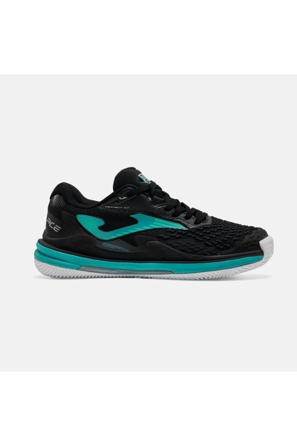 کفش تنیس مردانه Joma مناسب زمینهای سخت و خاکی Ace مشکی و فیروزهای مدل TACES2601AC کفش تنیس مردانه Joma مناسب زمینهای سخت و خاکی Ace مشکی و فیروزهای مدل TACES2601AC