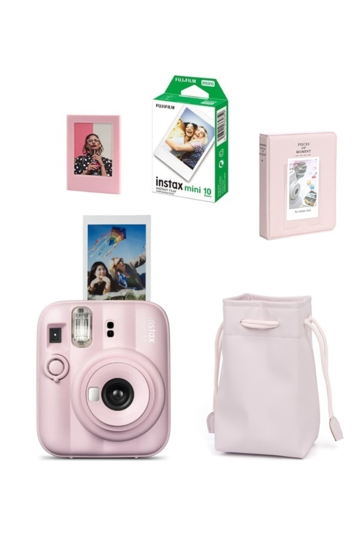 دوربین Fujifilm Instax Mini 13 با کیف، فیلم ۱۰تایی، آلبوم ۶۴تایی و قاب مغناطیسی دوربین Fujifilm Instax Mini 13 با کیف، فیلم ۱۰تایی، آلبوم ۶۴تایی و قاب مغناطیسی