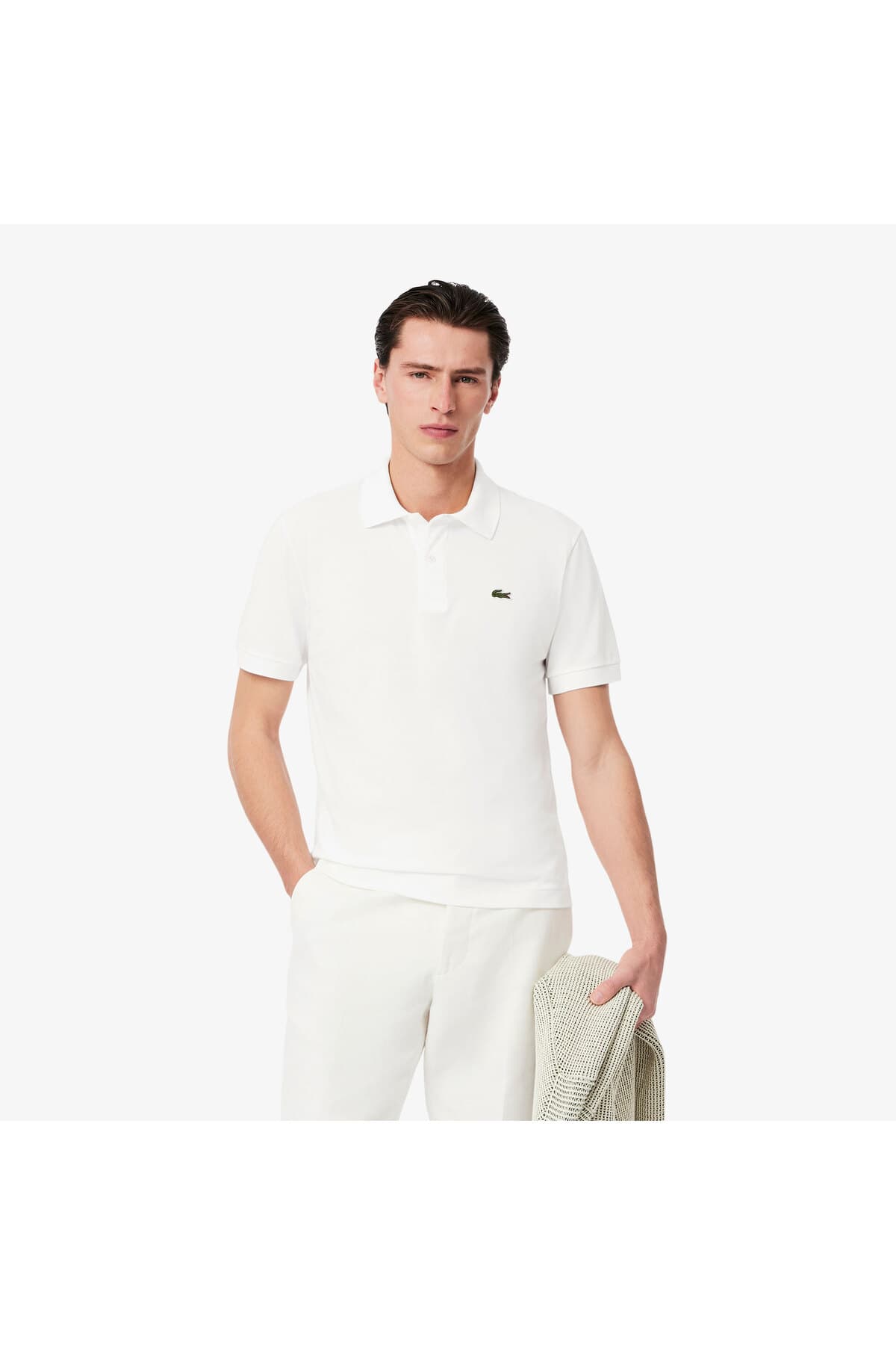 پولوشرت مردانه Lacoste کلاسیک فیت سفید مدل L.12.12 Light پولوشرت مردانه Lacoste کلاسیک فیت سفید مدل L.12.12 Light