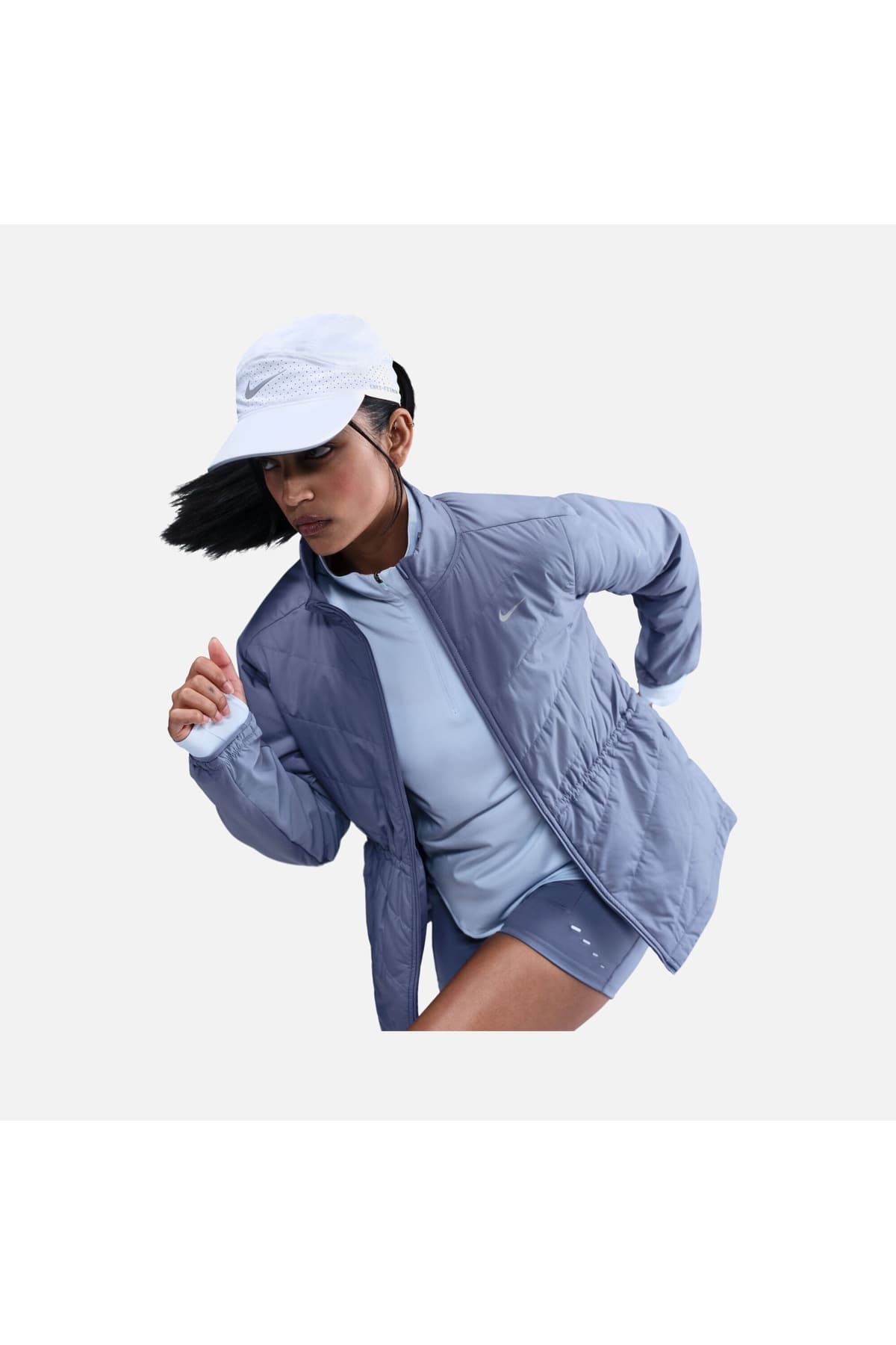 کاپشن ورزشی دویدن زنانه Nike Swift Therma-fit ضد باد آبی مدل HV2744-499 کاپشن ورزشی دویدن زنانه Nike Swift Therma-fit ضد باد آبی مدل HV2744-499