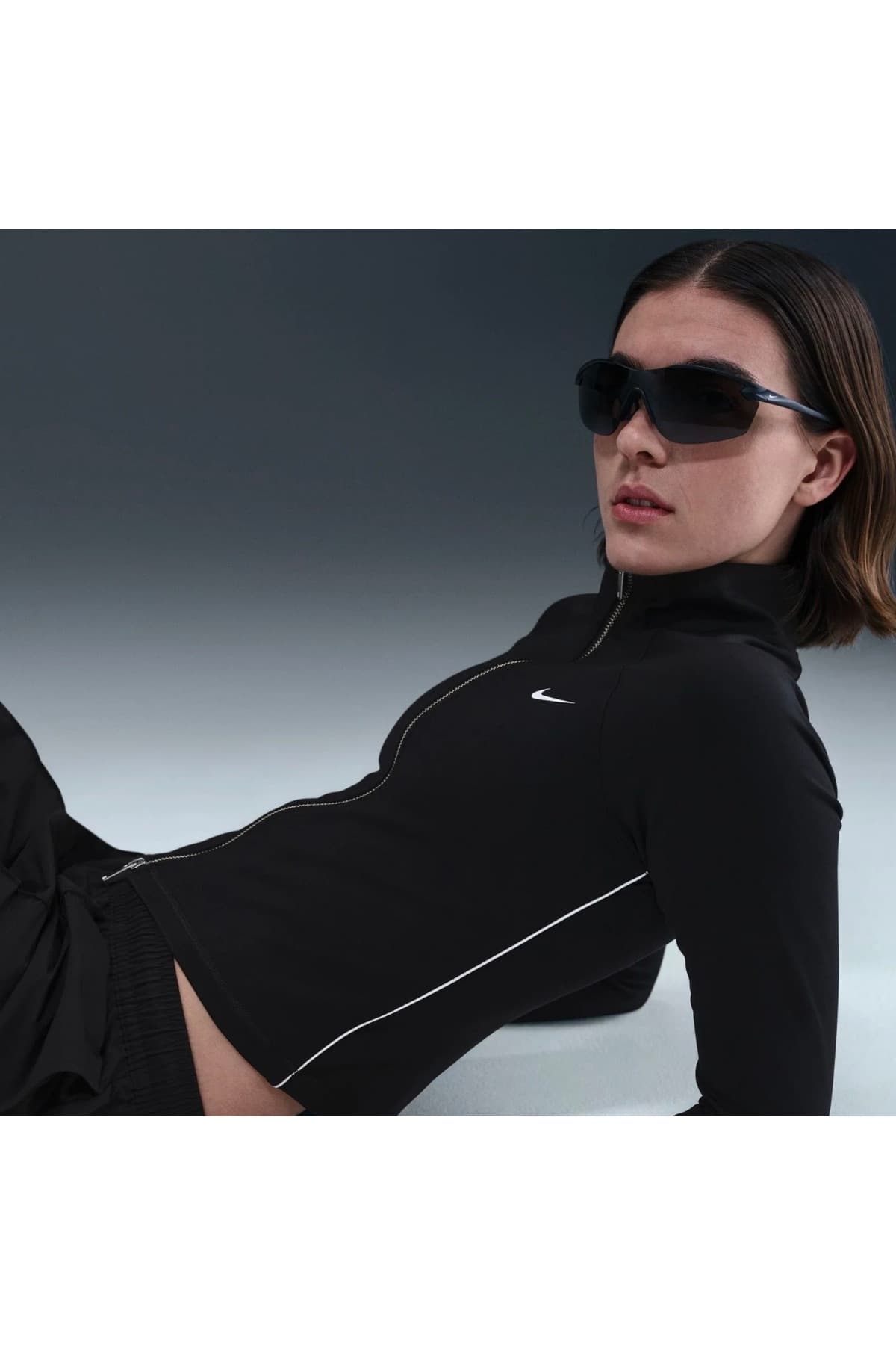 ژاکت زنانه Nike Sportswear مشکی ژاکت زنانه Nike Sportswear مشکی