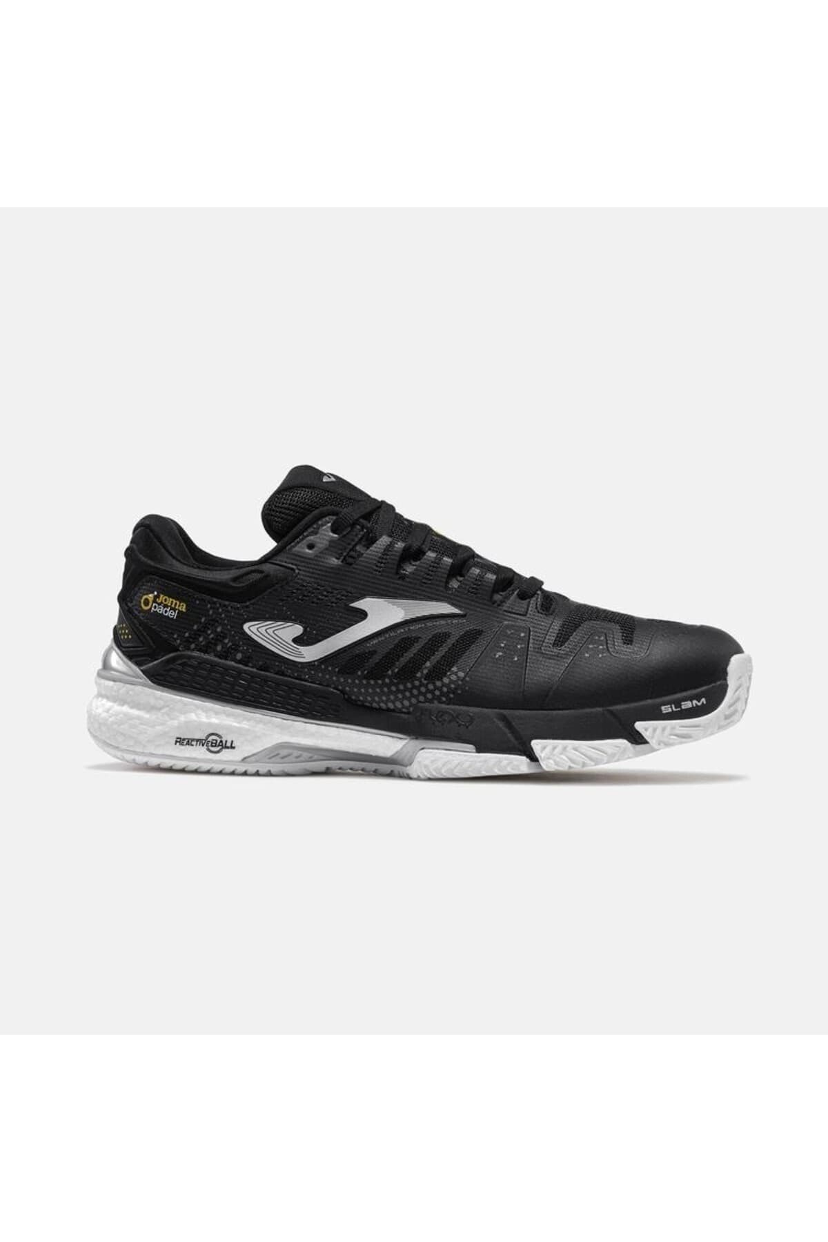 کفش پدل و تنیس یونیسکس Joma Slam Classic مناسب زمین خاکی مشکی مدل TCSLAS2601C کفش پدل و تنیس یونیسکس Joma Slam Classic مناسب زمین خاکی مشکی مدل TCSLAS2601C