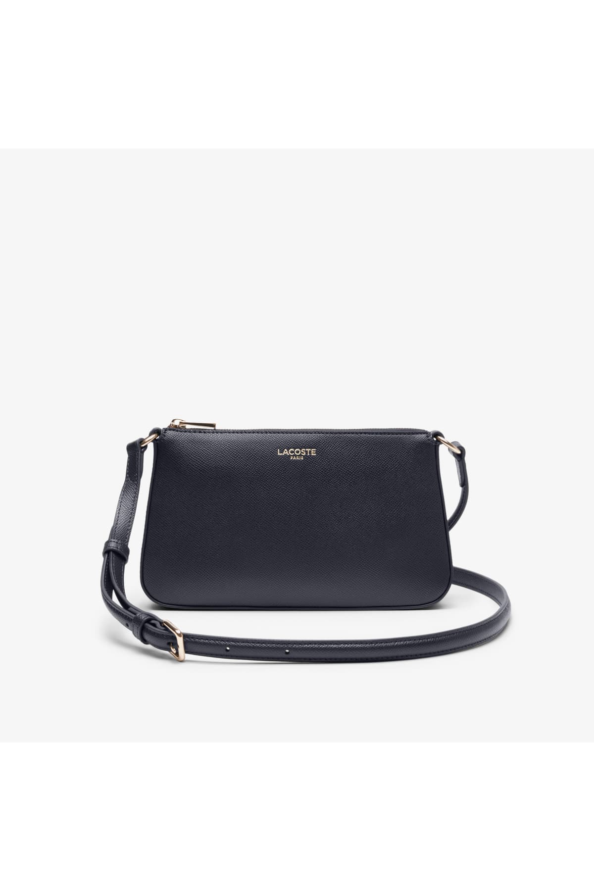 کیف دوشی زنانه چرمی مشکی Lacoste مدل Small Champs-Élysées کیف دوشی زنانه چرمی مشکی Lacoste مدل Small Champs-Élysées