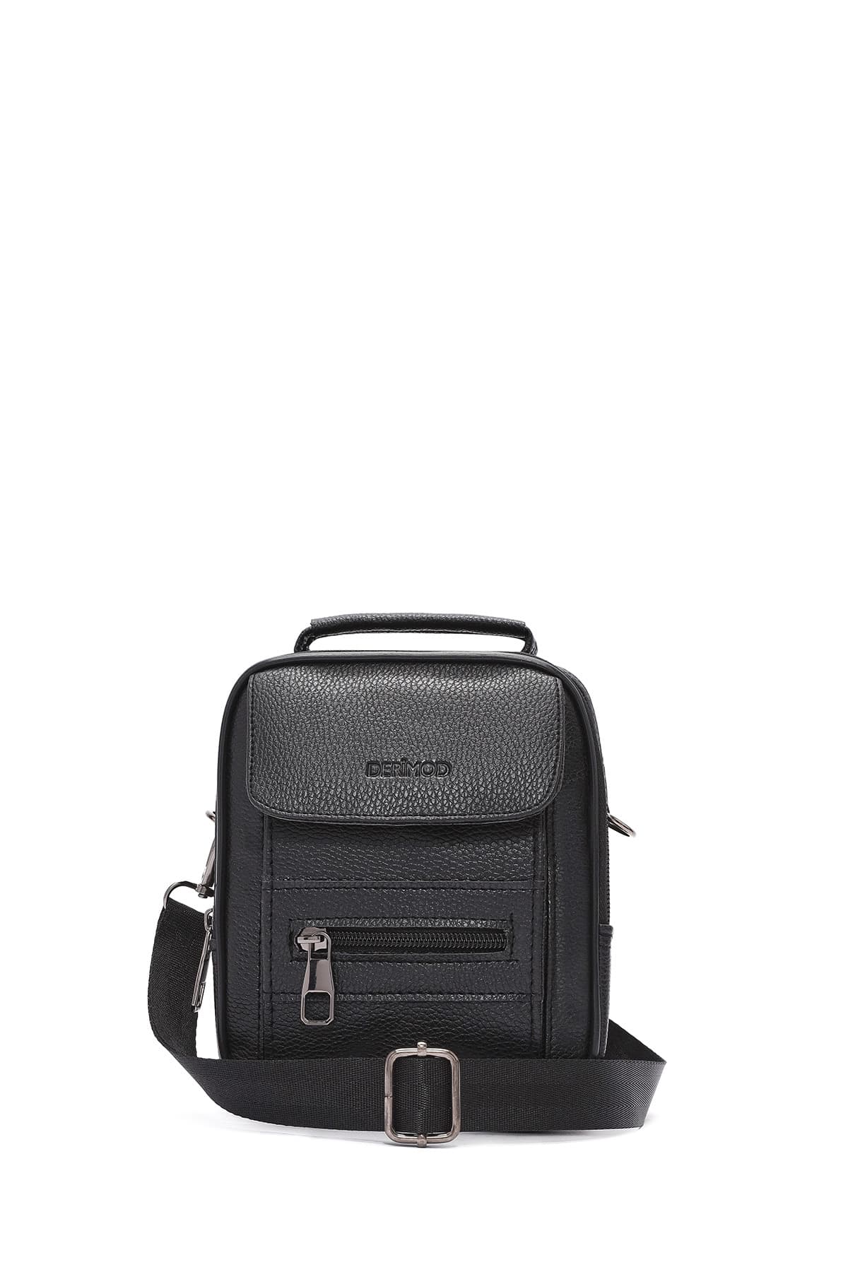 کیف پستچی مردانه Derimod مشکی مدل 19SBD3302FT کیف پستچی مردانه Derimod مشکی مدل 19SBD3302FT