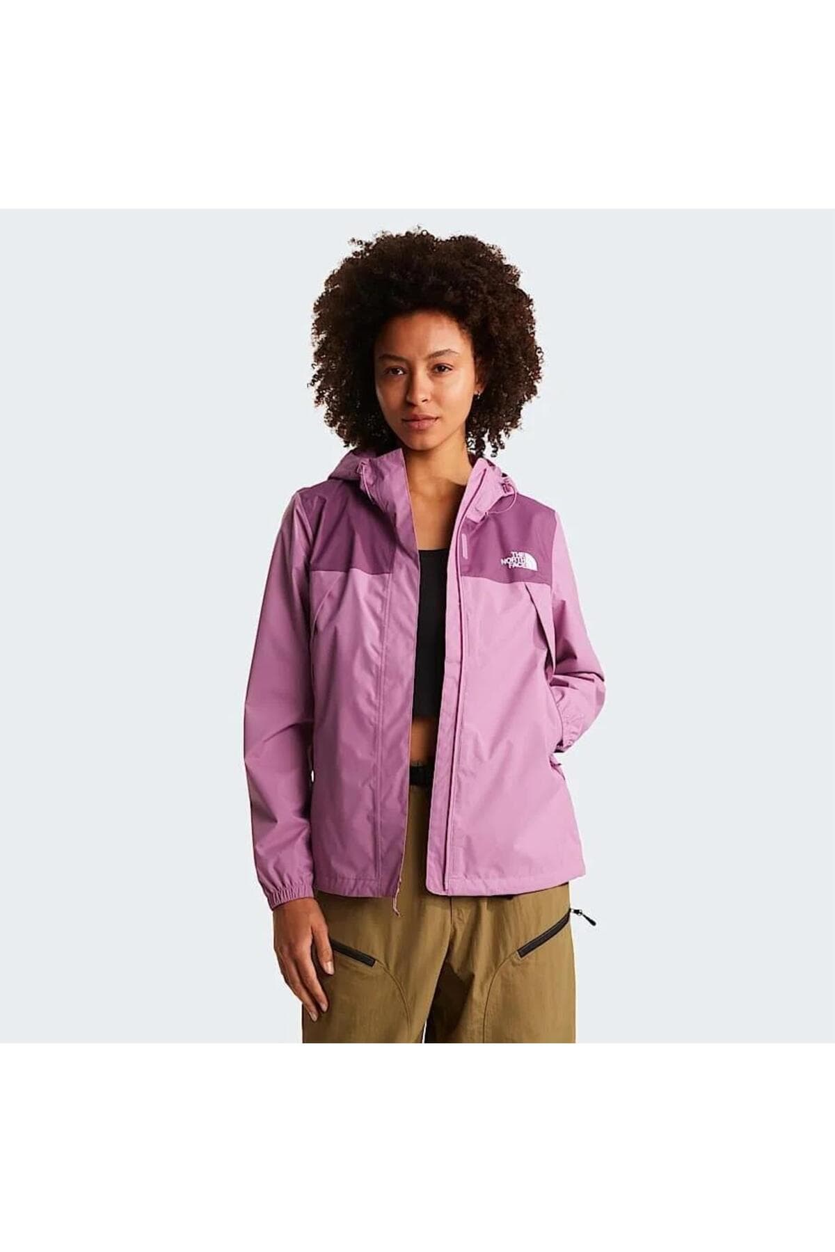 کاپشن بارانی زنانه The North Face ANTORA RAIN مدل NF0A8BKDK221 چندرنگ سایز M کاپشن بارانی زنانه The North Face ANTORA RAIN مدل NF0A8BKDK221 چندرنگ سایز M