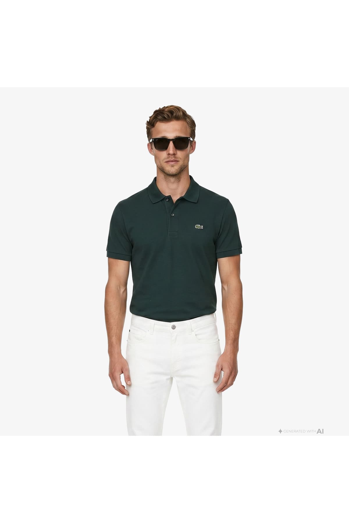 پولوشرت مردانه Lacoste کلاسیک فیت سبز مدل L.12.12 Light پولوشرت مردانه Lacoste کلاسیک فیت سبز مدل L.12.12 Light