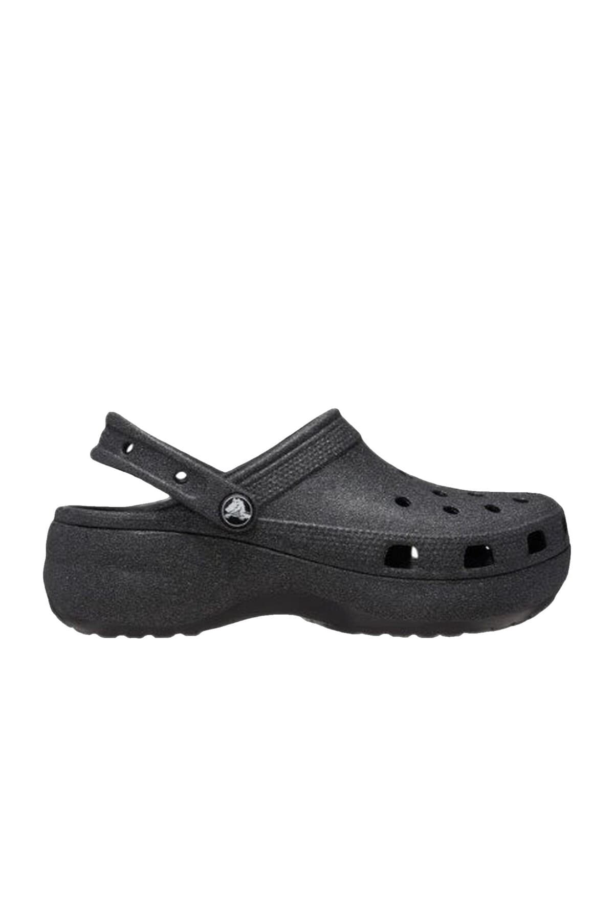 کفش کلاگ زنانه Crocs Classic پلتفرم درخشان مشکی مدل 207241 کفش کلاگ زنانه Crocs Classic پلتفرم درخشان مشکی مدل 207241