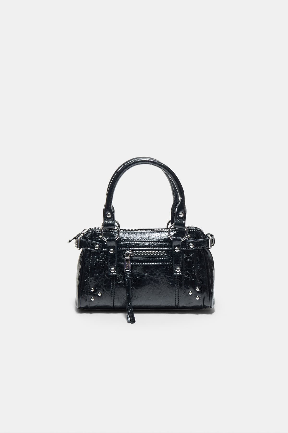 کیف زنانه Stradivarius پرکدار با جیب و بند کراس کیف زنانه Stradivarius پرکدار با جیب و بند کراس