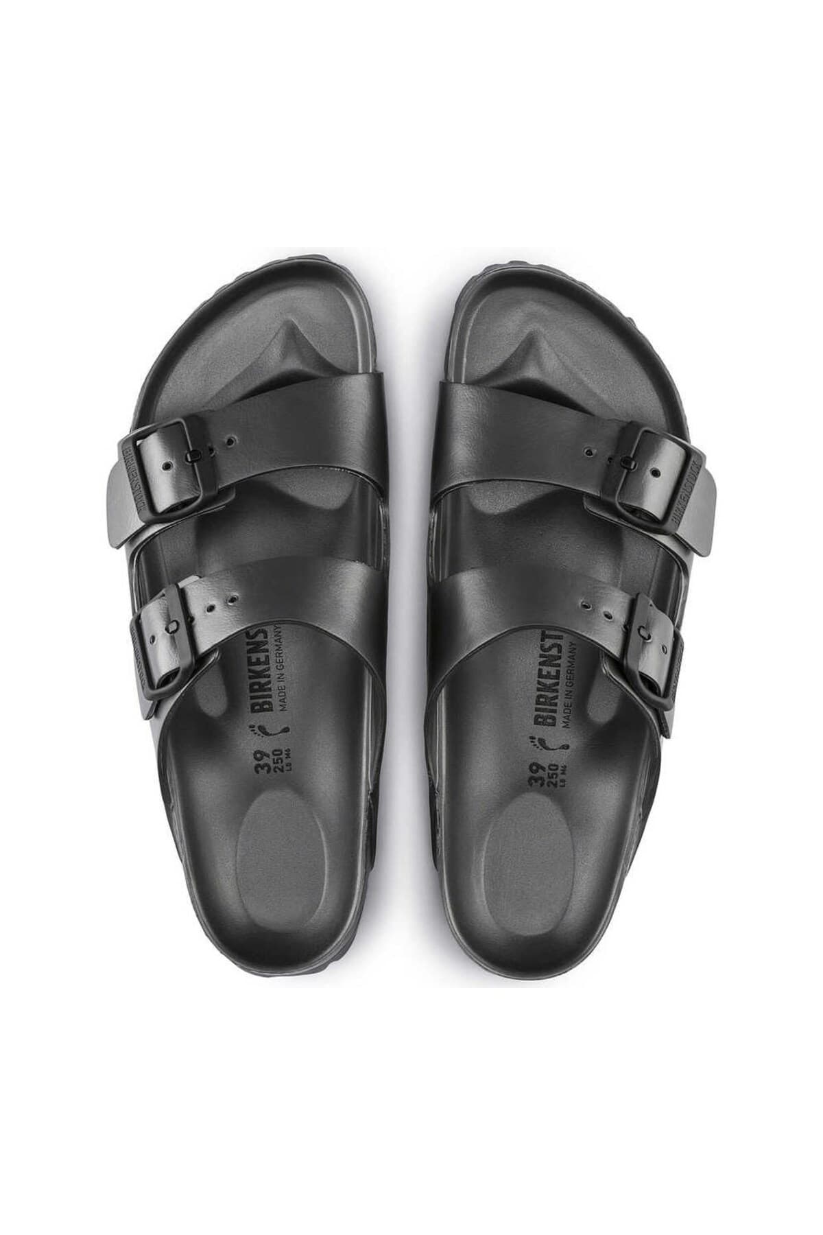 دمپایی مردانه Birkenstock خاکستری مدل Arizona Eva دمپایی مردانه Birkenstock خاکستری مدل Arizona Eva
