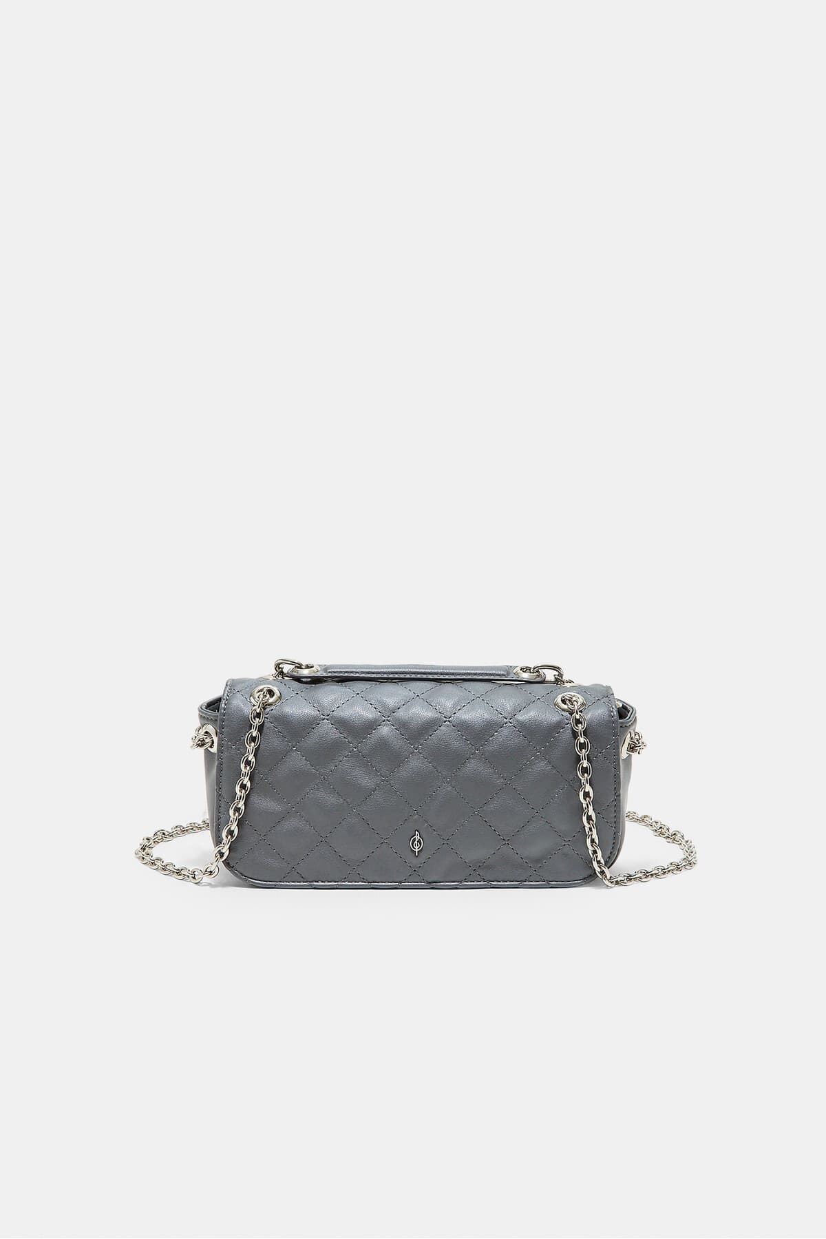کیف زنانه Stradivarius با لوگو، جزئیات زنجیری و بند ضربدری کیف زنانه Stradivarius با لوگو، جزئیات زنجیری و بند ضربدری