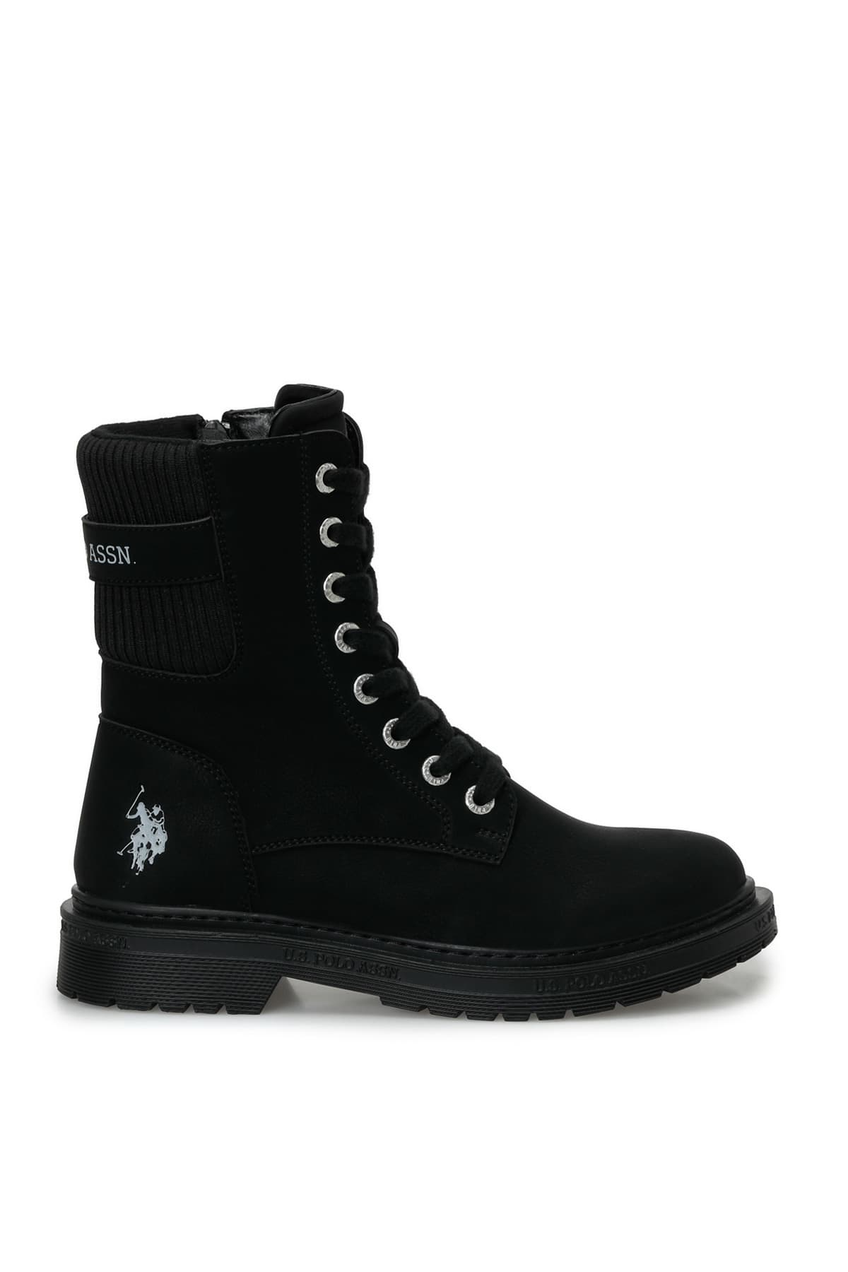 بوت زنانه U.S. Polo Assn. مشکی مدل LANE بوت زنانه U.S. Polo Assn. مشکی مدل LANE