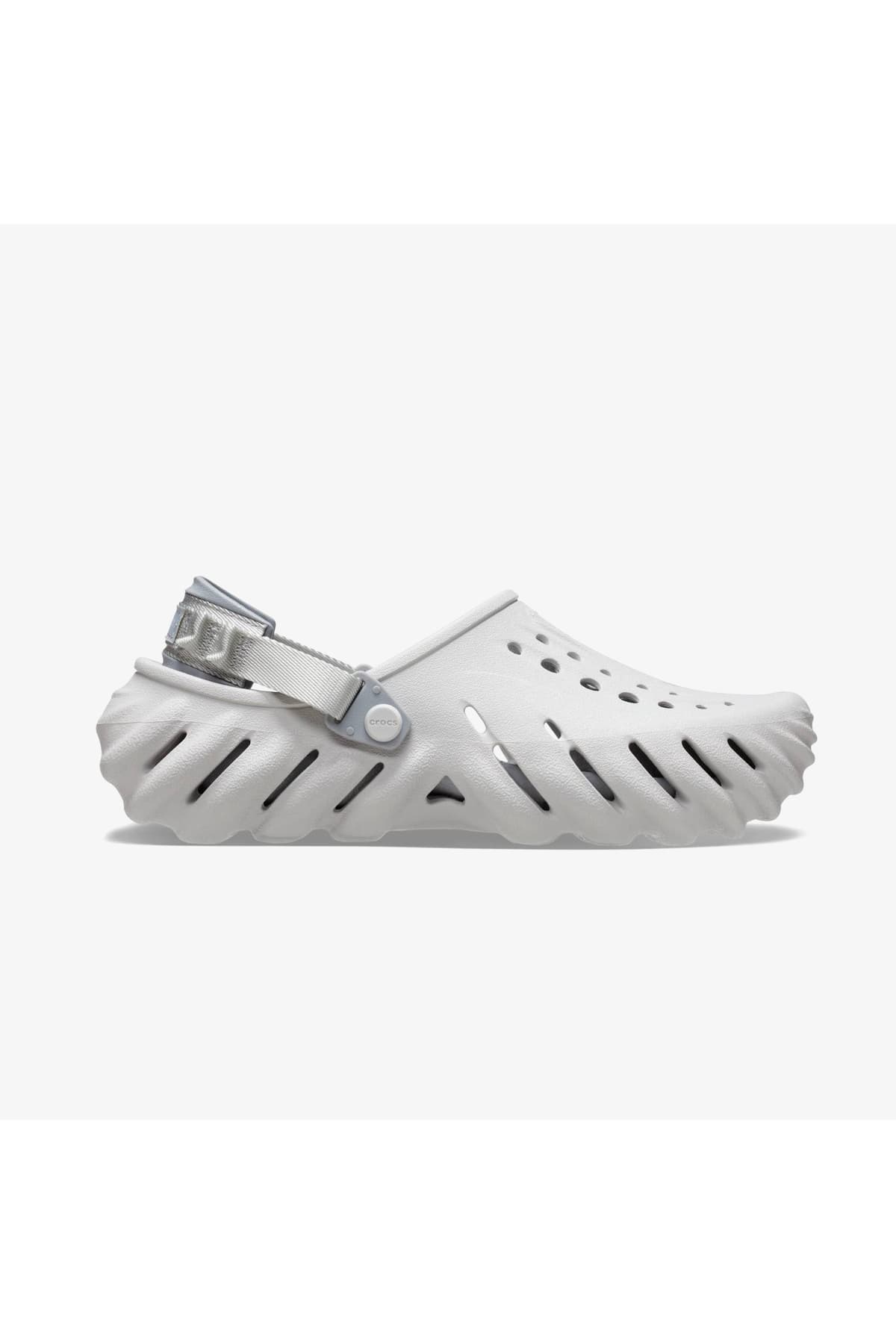 دمپایی یونیسکس Crocs خاکستری مدل Echo دمپایی یونیسکس Crocs خاکستری مدل Echo