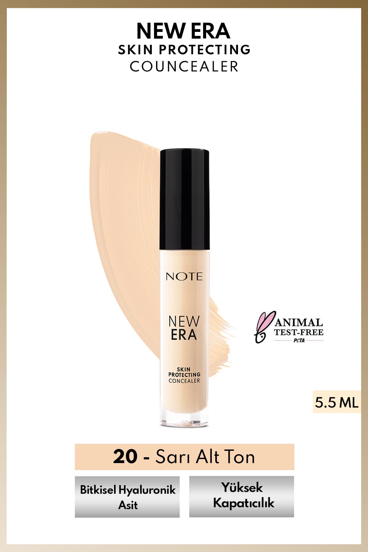 کانسیلر دور چشم Note Cosmetics محافظ پوست با فینیش مرطوب مدل 20 بژ روشن کانسیلر دور چشم Note Cosmetics محافظ پوست با فینیش مرطوب مدل 20 بژ روشن