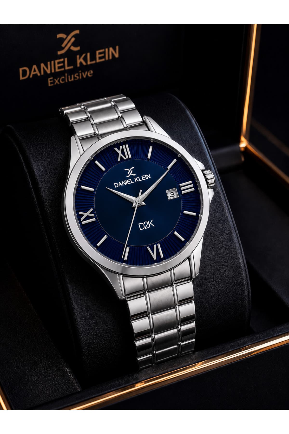 ساعت مردانه Daniel Klein بند فولادی ضد آب 3 ATM مدل EDK.14491.3 ساعت مردانه Daniel Klein بند فولادی ضد آب 3 ATM مدل EDK.14491.3