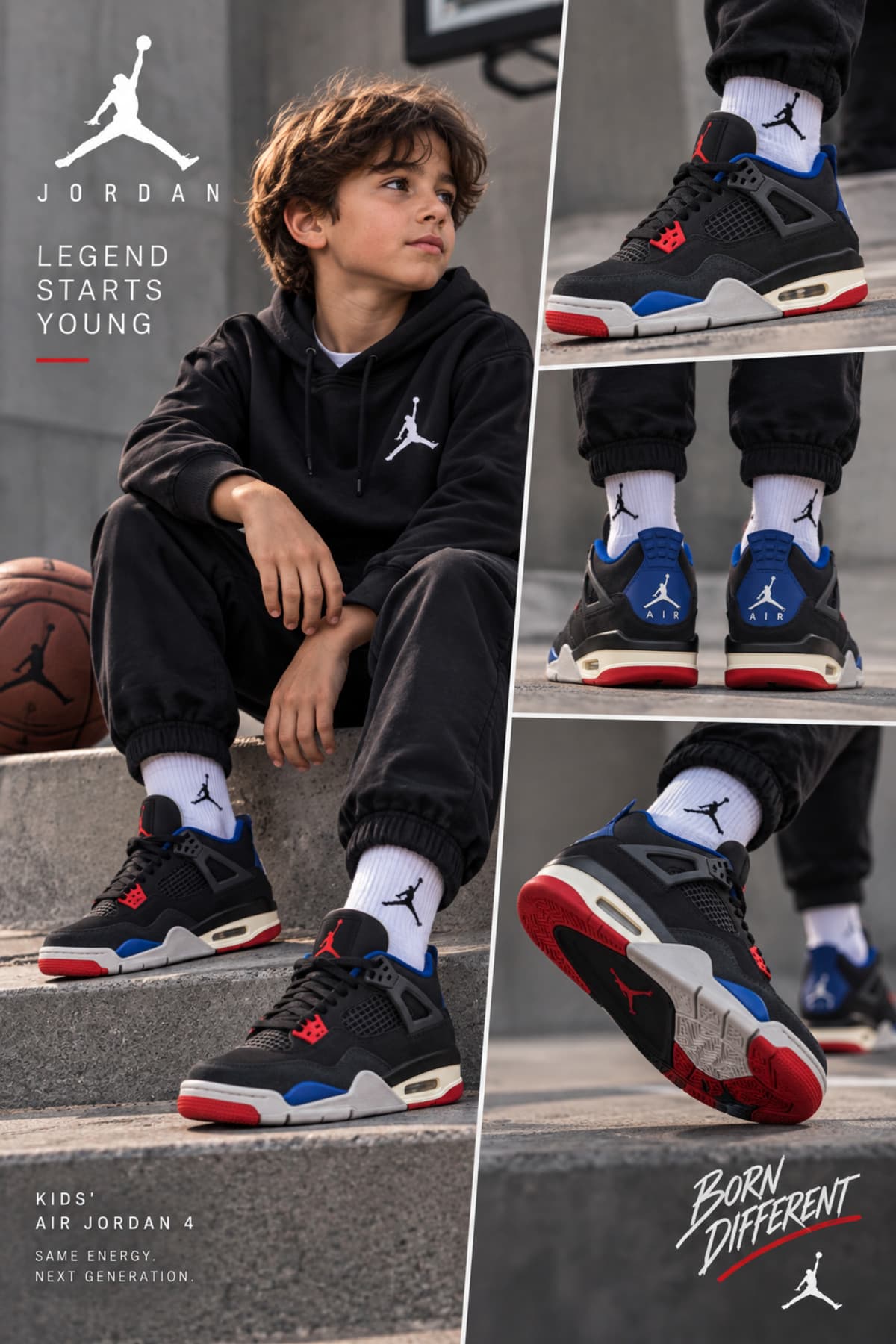 کفش مردانه Nike Jordan Air 4 Retro (Gs) کفش مردانه Nike Jordan Air 4 Retro (Gs)