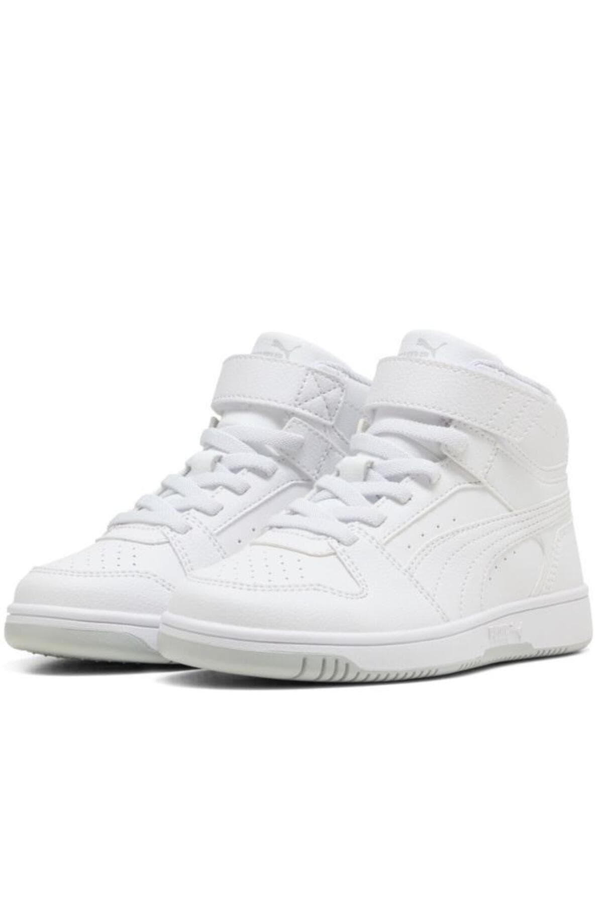 کفش اسنیکر بچگانه یونیسکس Puma Rebound Slam Mid AC+PS 408801 02 سفید 28-35 کفش اسنیکر بچگانه یونیسکس Puma Rebound Slam Mid AC+PS 408801 02 سفید 28-35