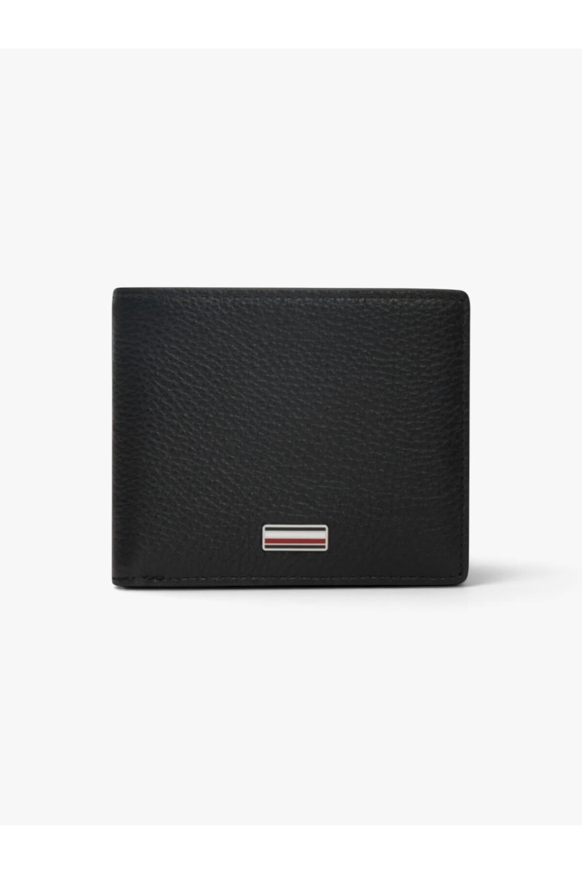 کیف پول مردانه Tommy Hilfiger سیاه TH CENTRAL MINI CC WALLET مدل AM0AM14495 کیف پول مردانه Tommy Hilfiger سیاه TH CENTRAL MINI CC WALLET مدل AM0AM14495